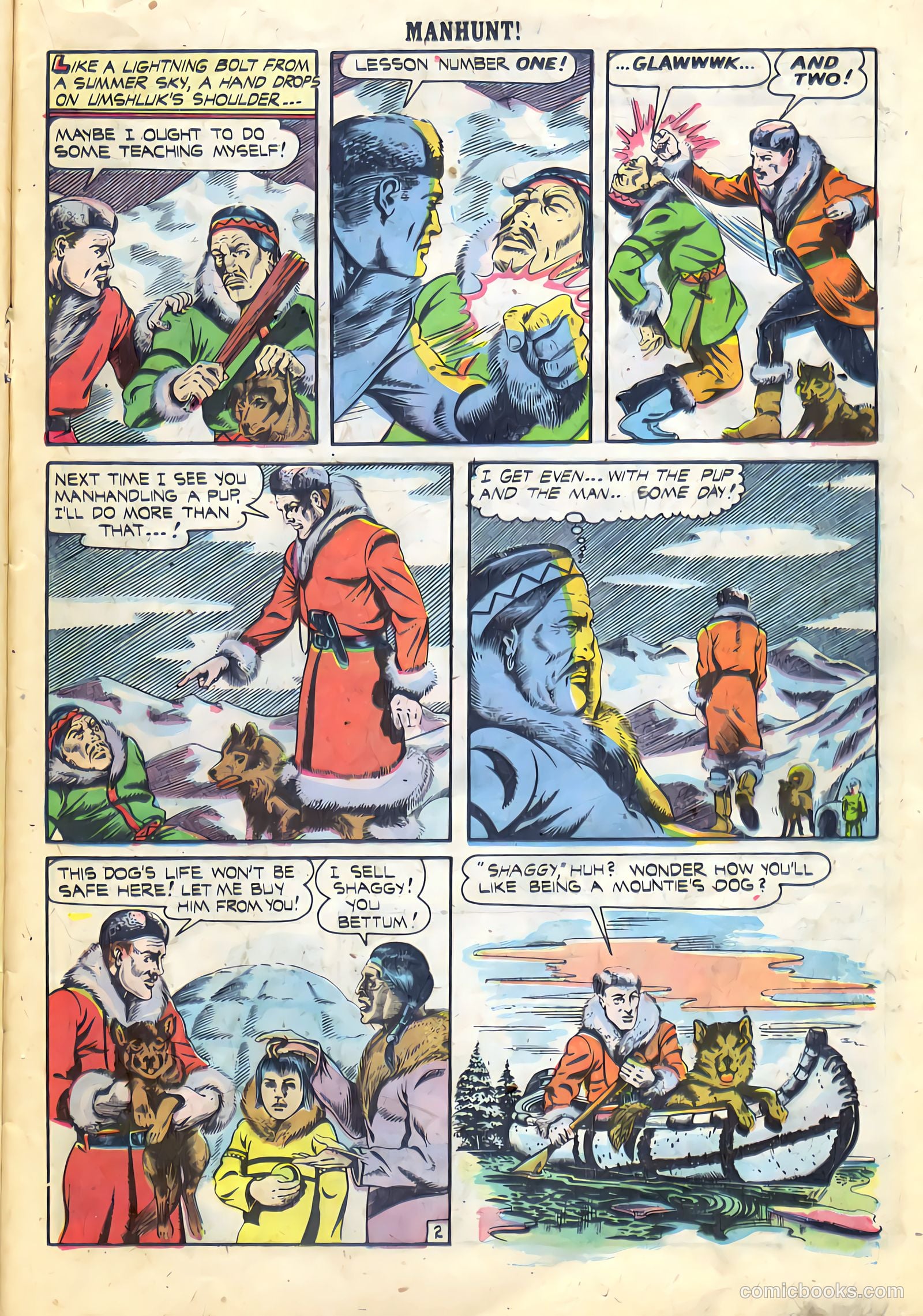Manhunt #3 (1947) — page 23 of 36