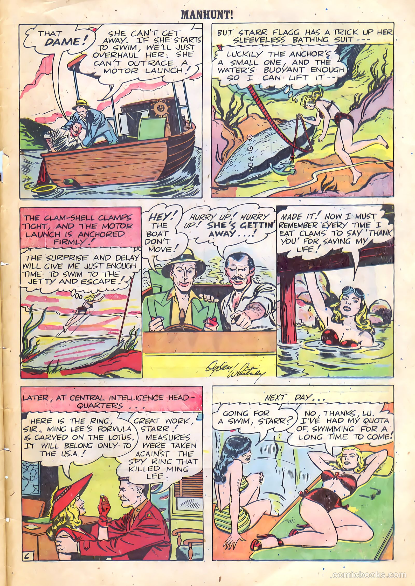 Manhunt #3 (1947) — page 33 of 36