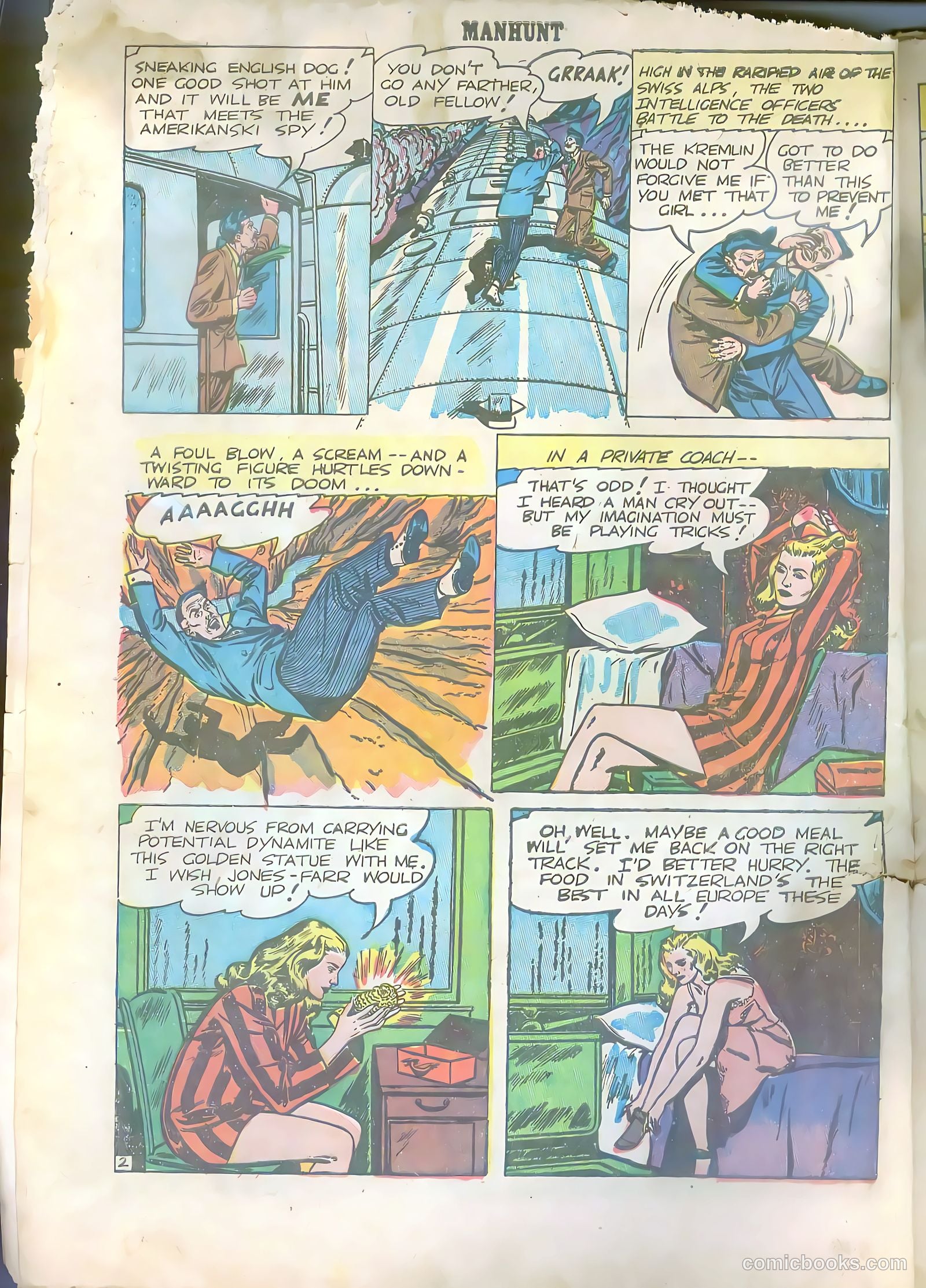 Manhunt #4 (1948) — page 4 of 36