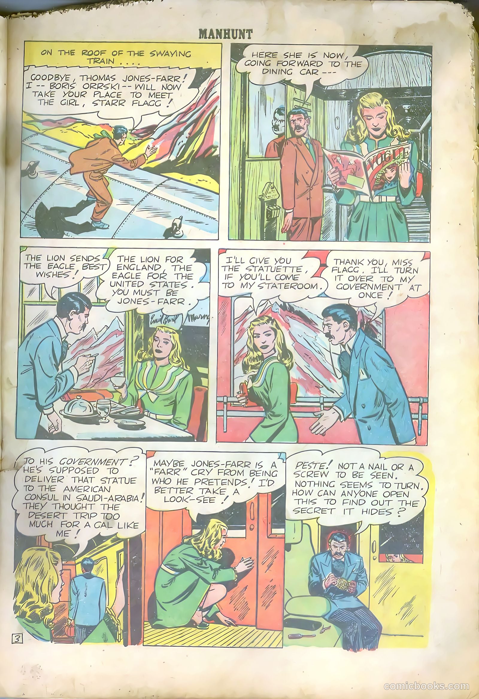Manhunt #4 (1948) — page 5 of 36