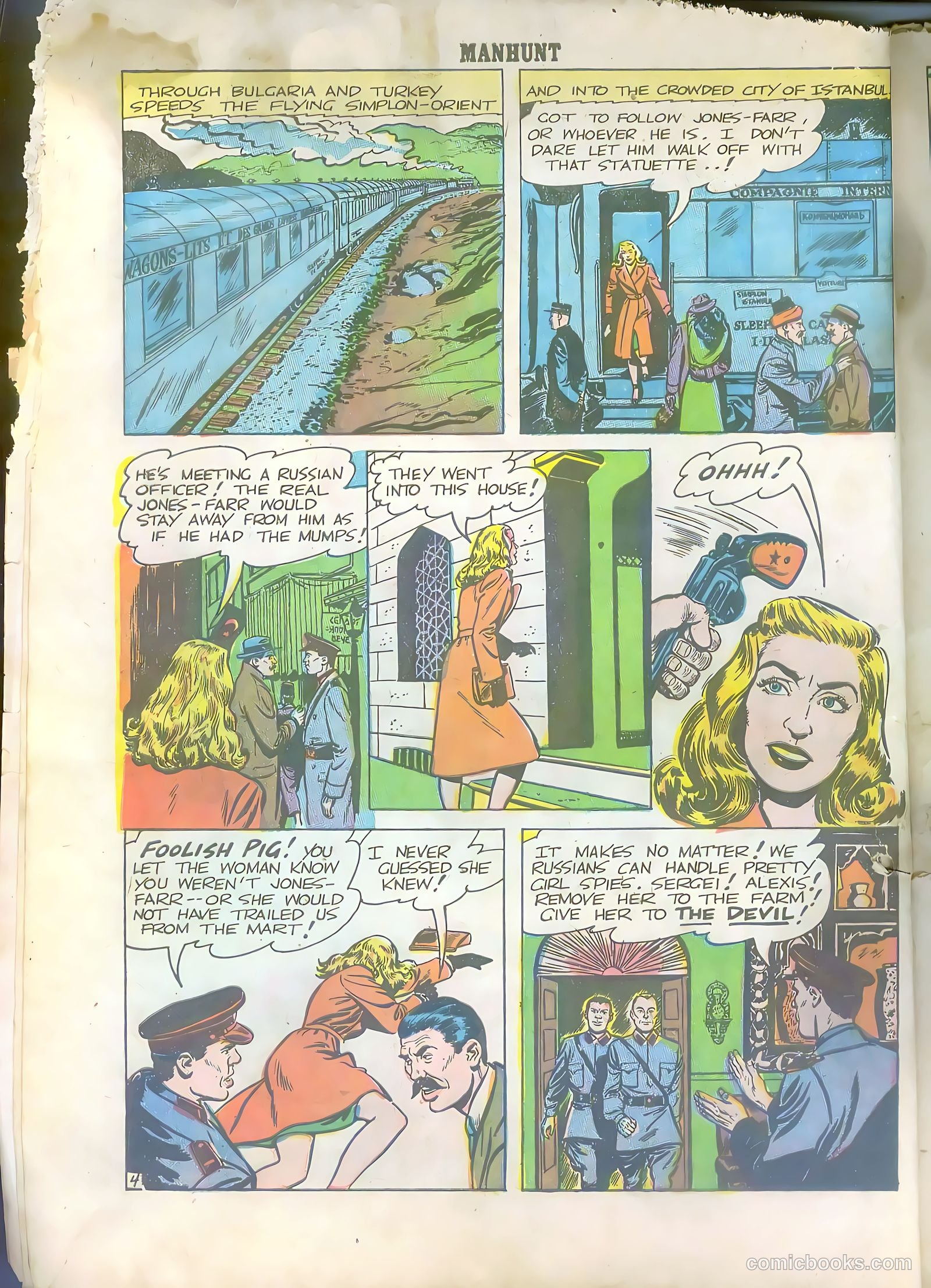 Manhunt #4 (1948) — page 6 of 36