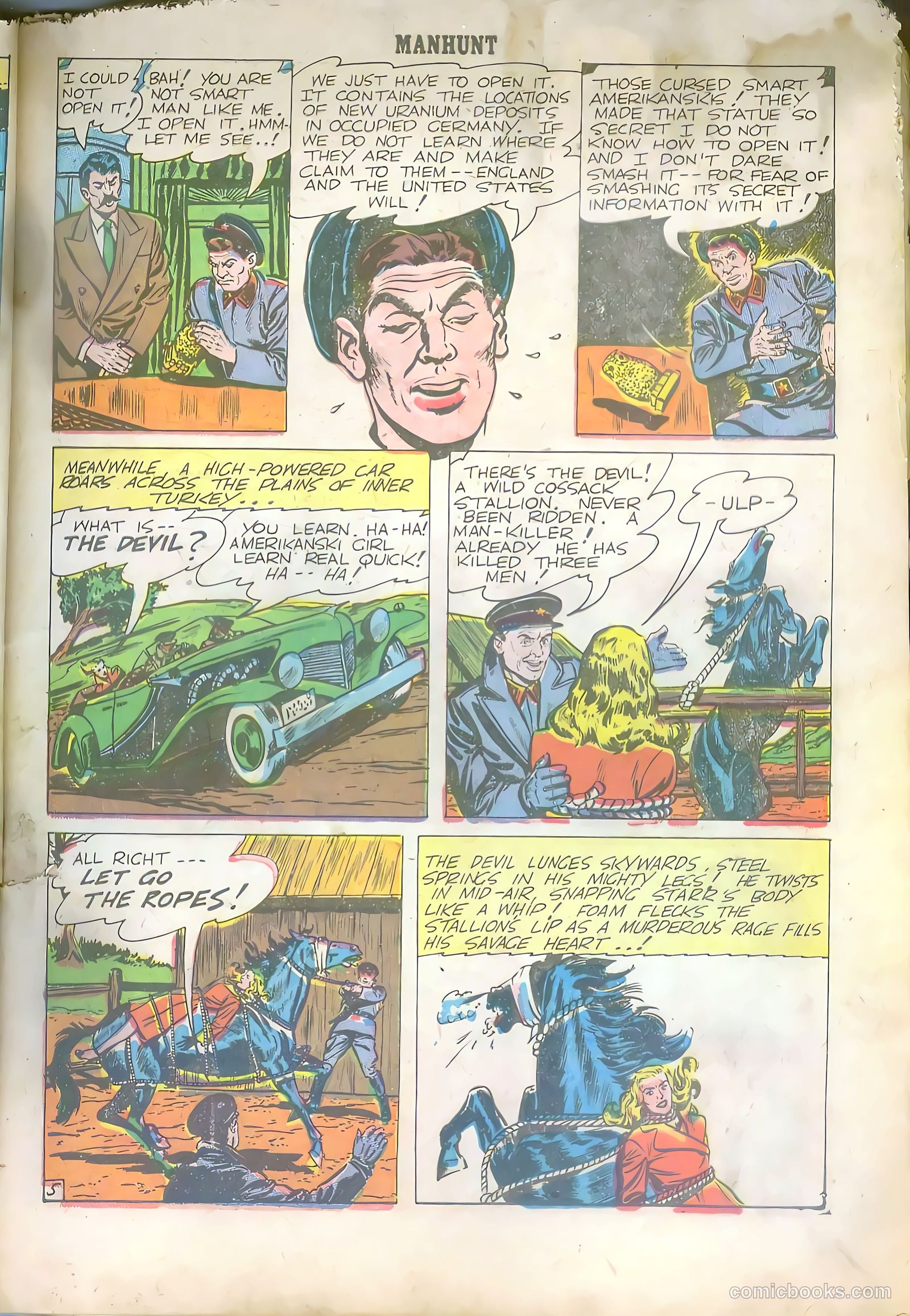 Manhunt #4 (1948) — page 7 of 36