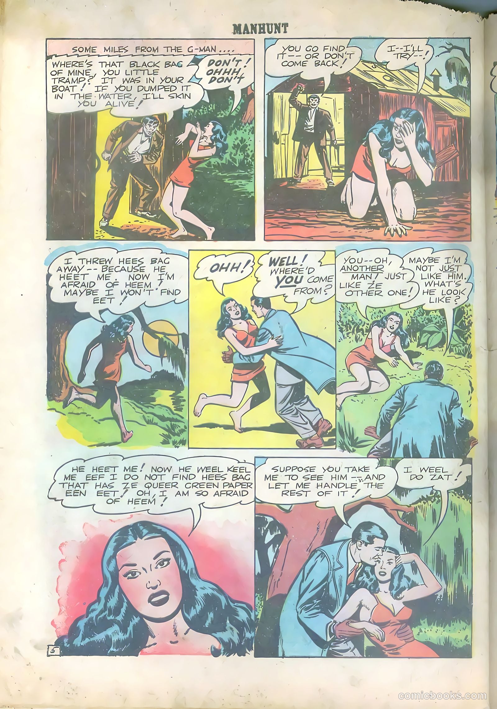 Manhunt #4 (1948) — page 32 of 36