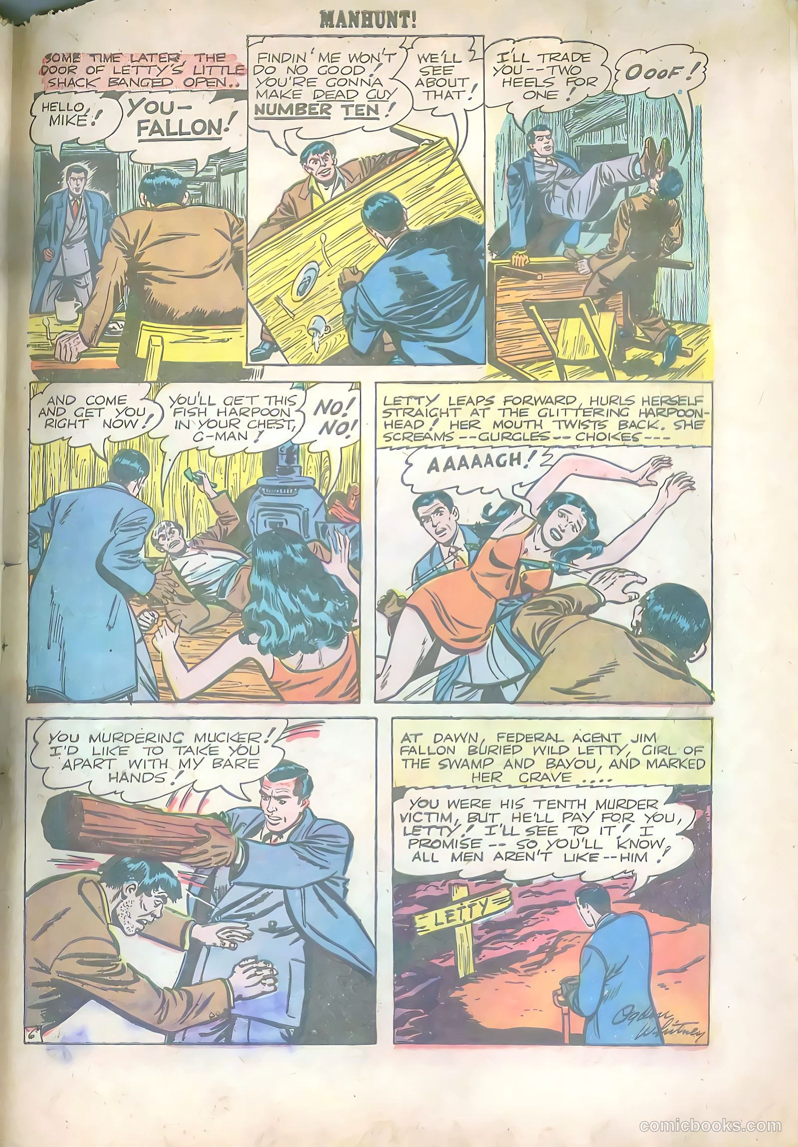 Manhunt #4 (1948) — page 33 of 36