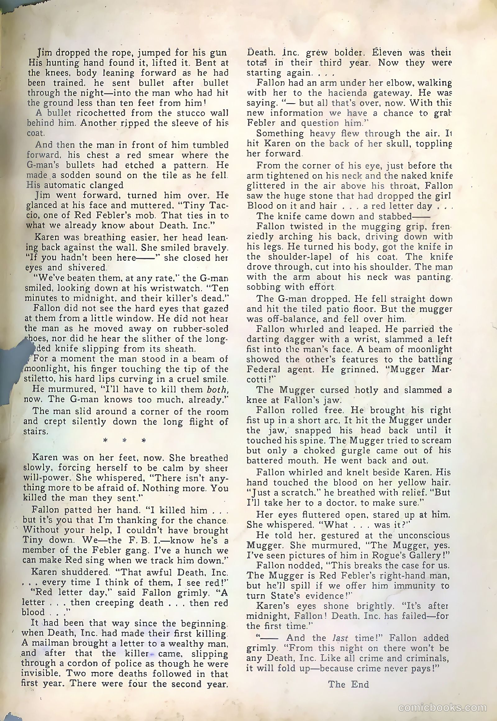Manhunt #4 (1948) — page 35 of 36