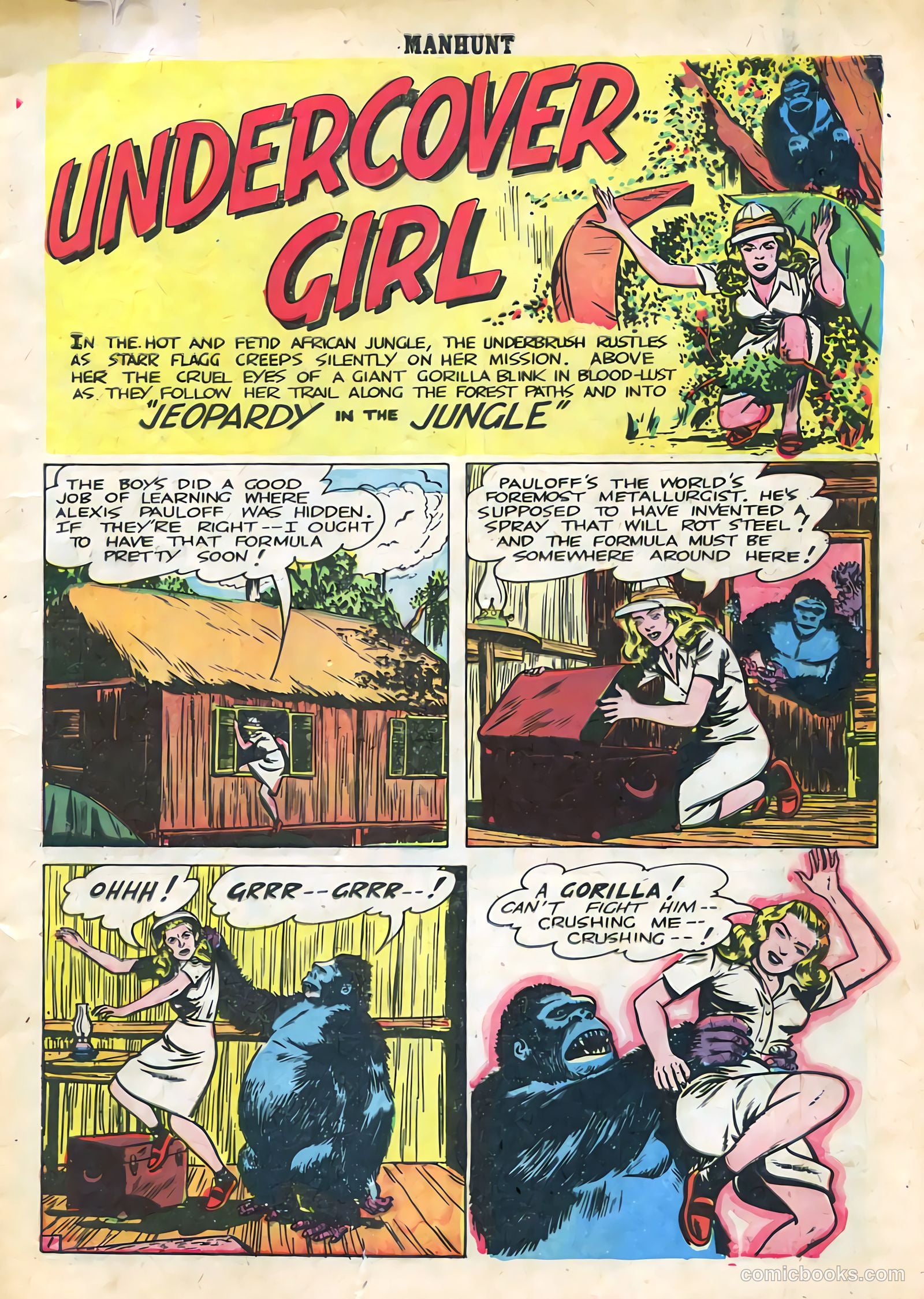 Manhunt #5 (1948) — page 3 of 36