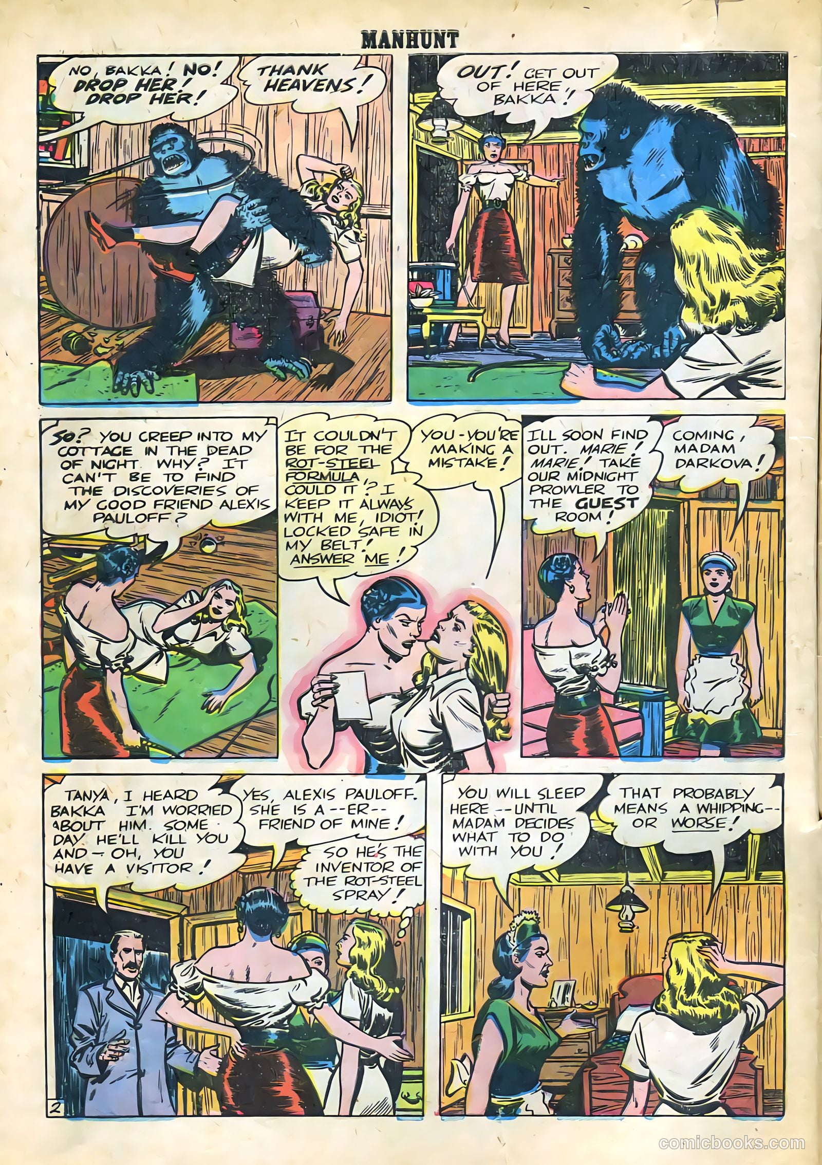 Manhunt #5 (1948) — page 4 of 36