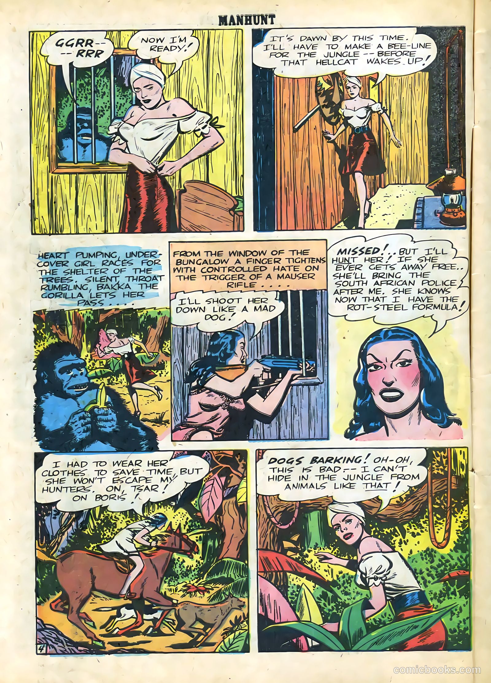 Manhunt #5 (1948) — page 6 of 36