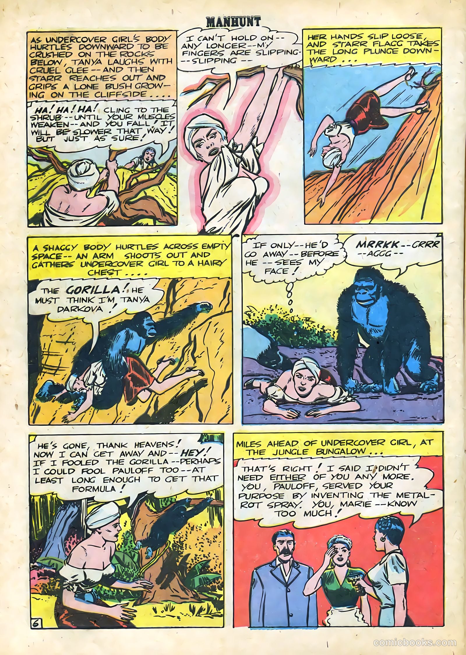 Manhunt #5 (1948) — page 8 of 36