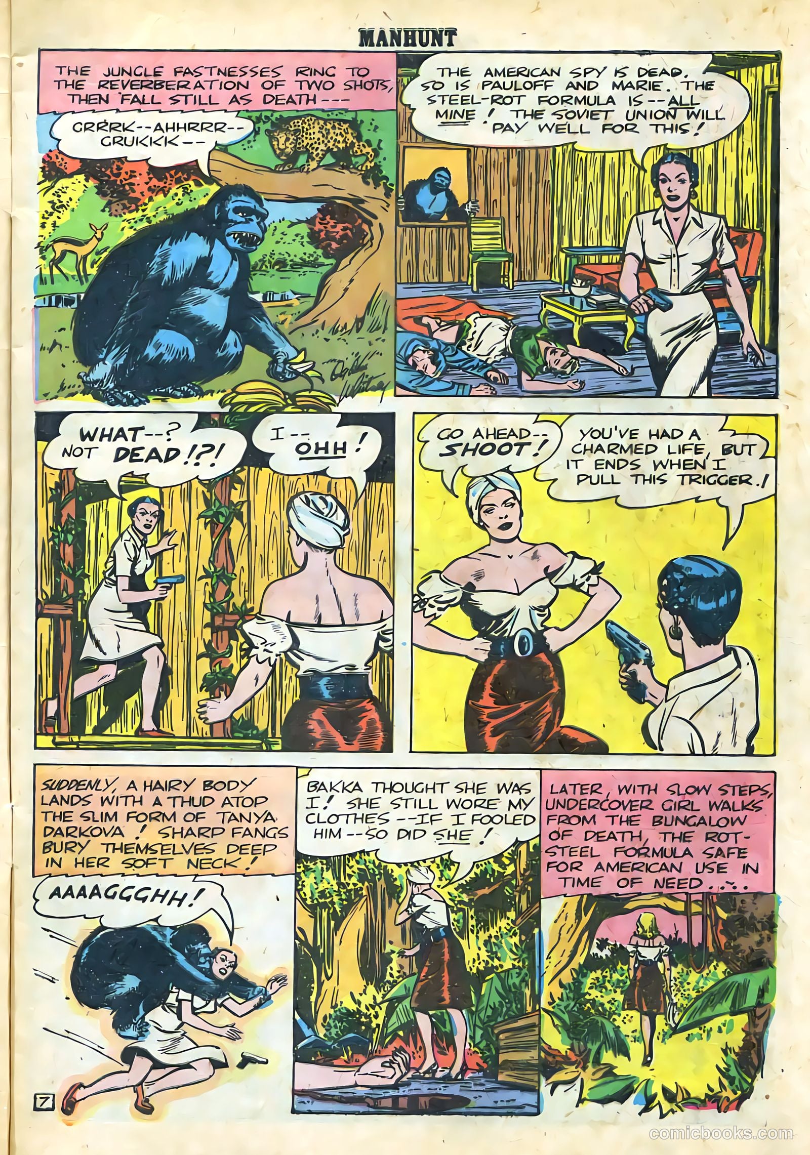Manhunt #5 (1948) — page 9 of 36