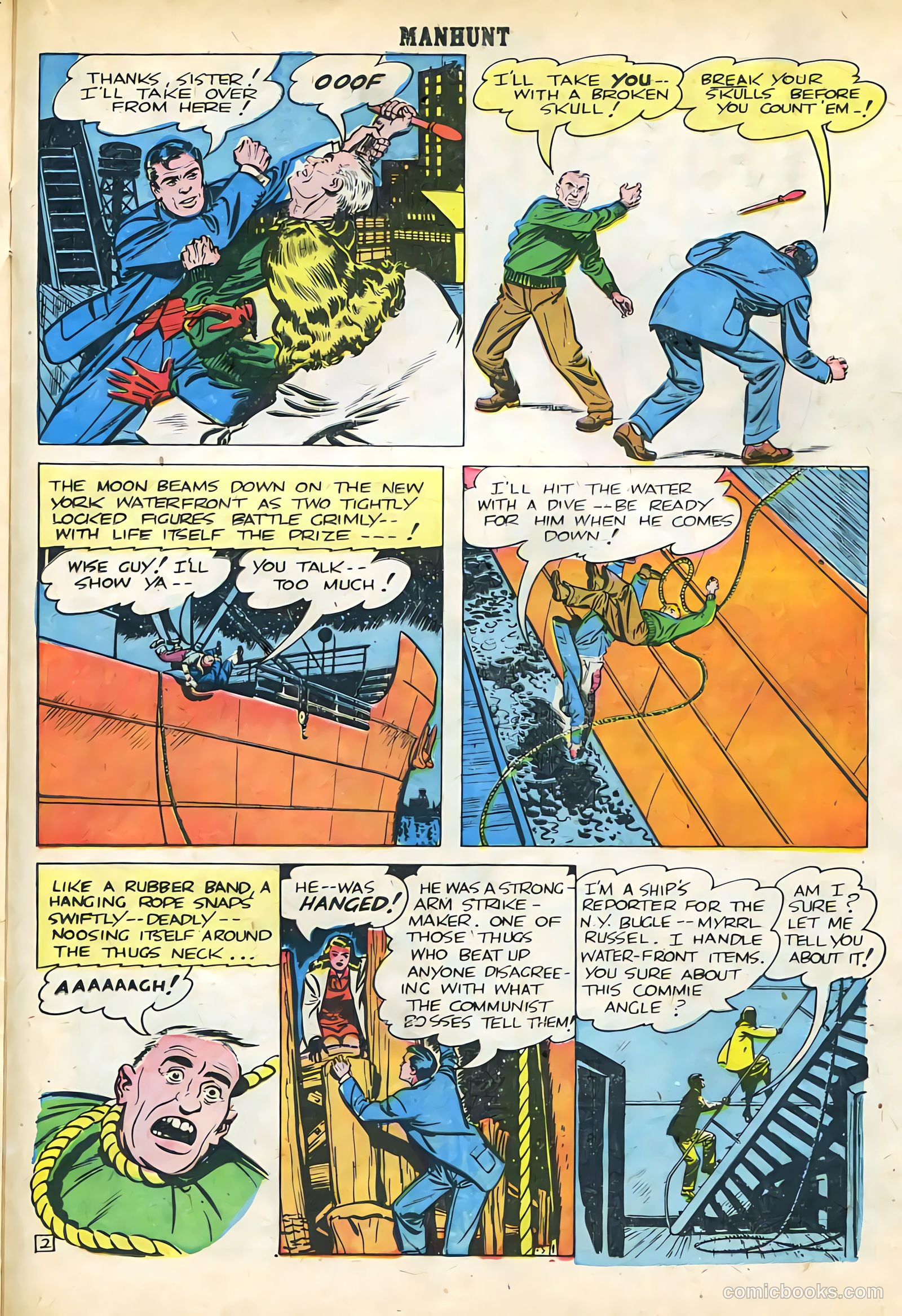 Manhunt #5 (1948) — page 23 of 36