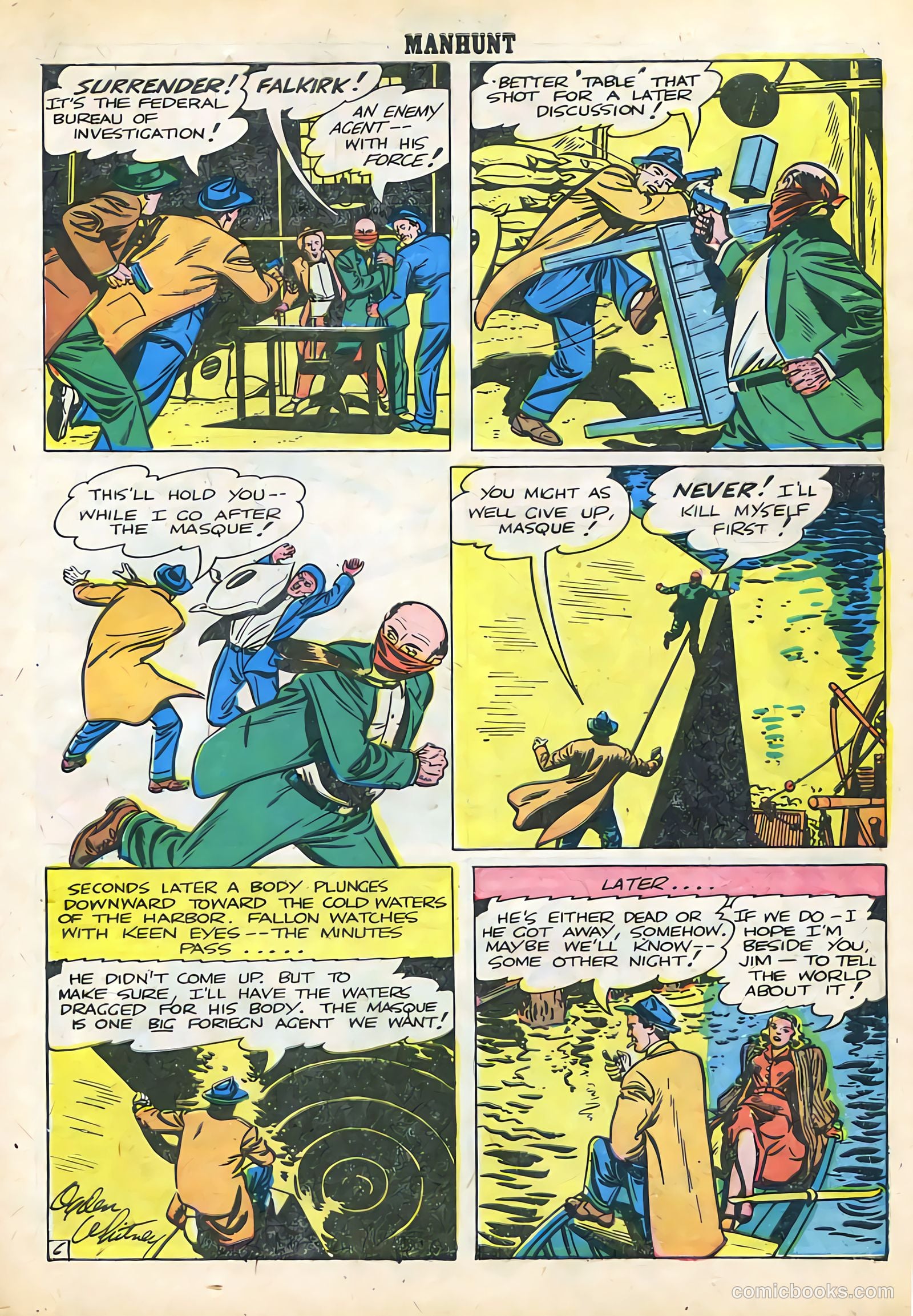 Manhunt #5 (1948) — page 27 of 36