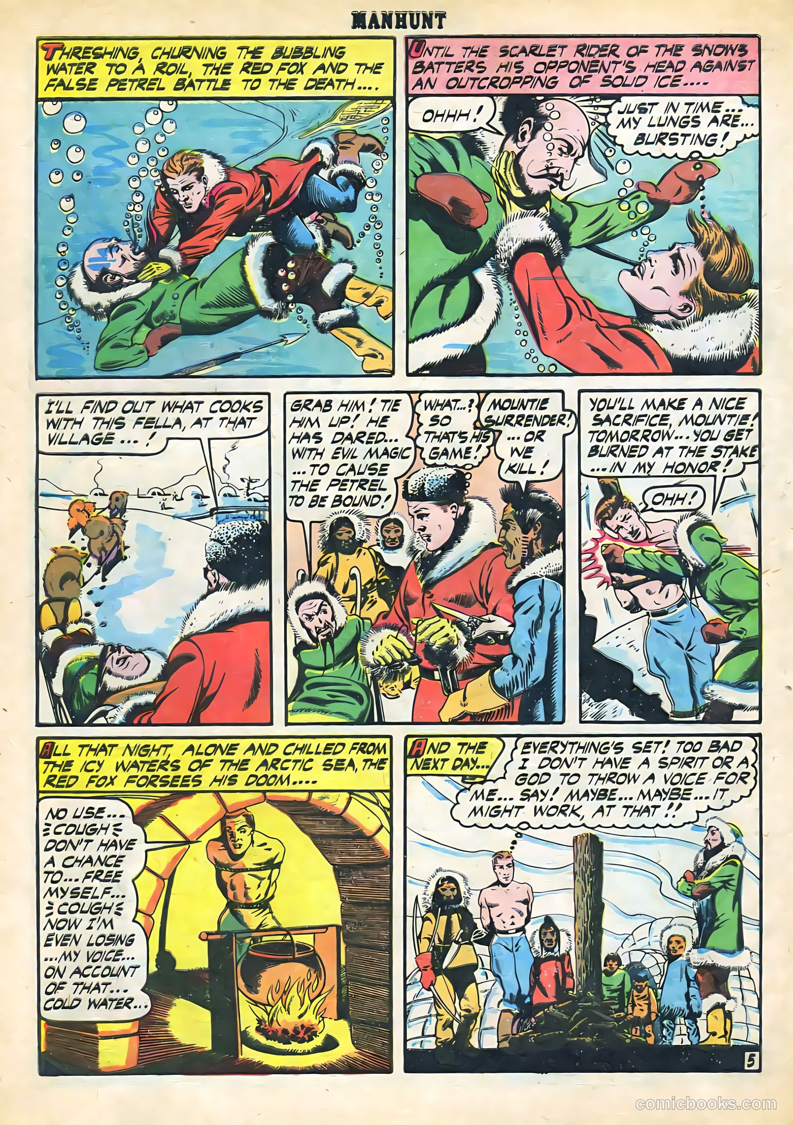 Manhunt #5 (1948) — page 32 of 36