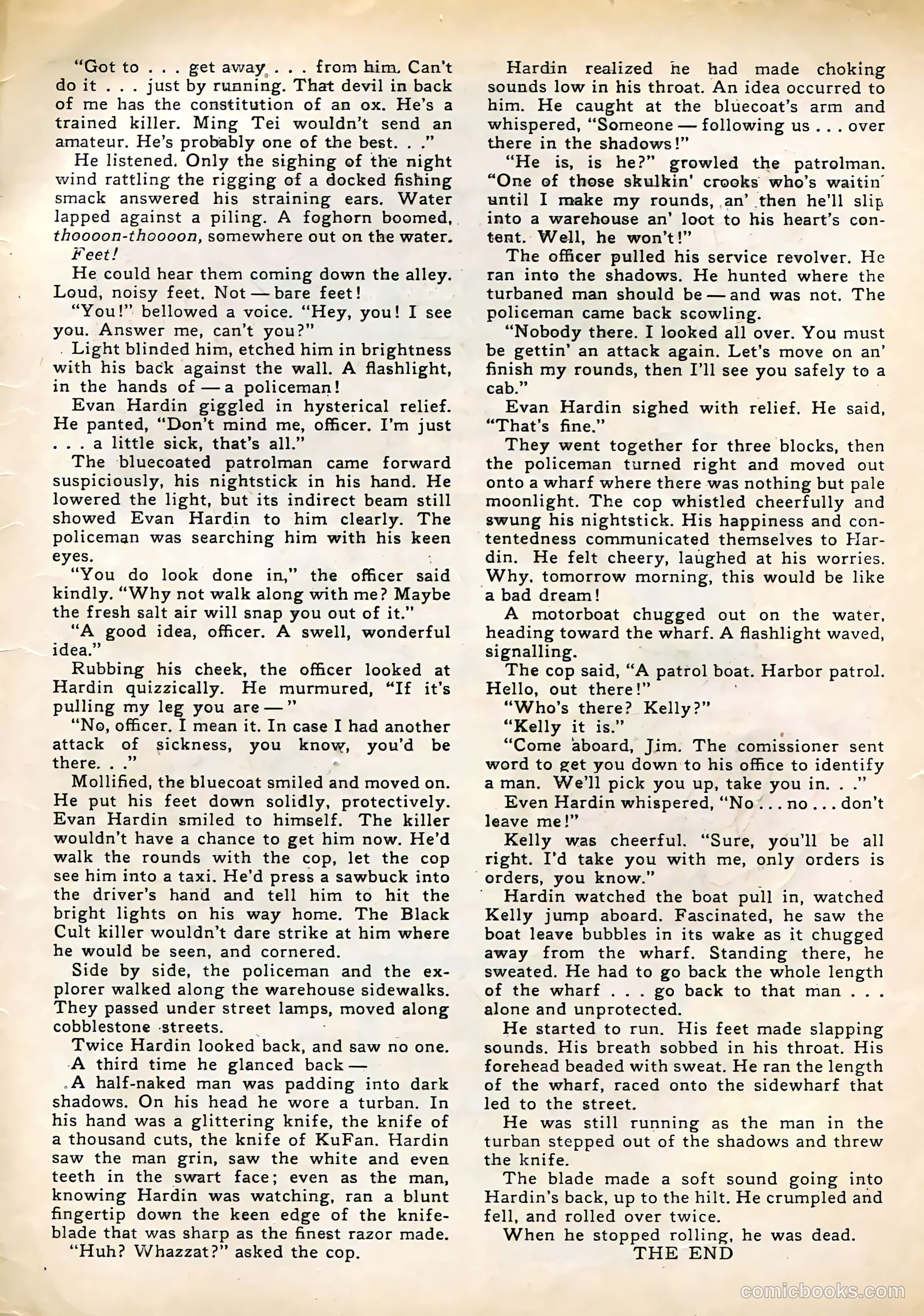 Manhunt #5 (1948) — page 35 of 36
