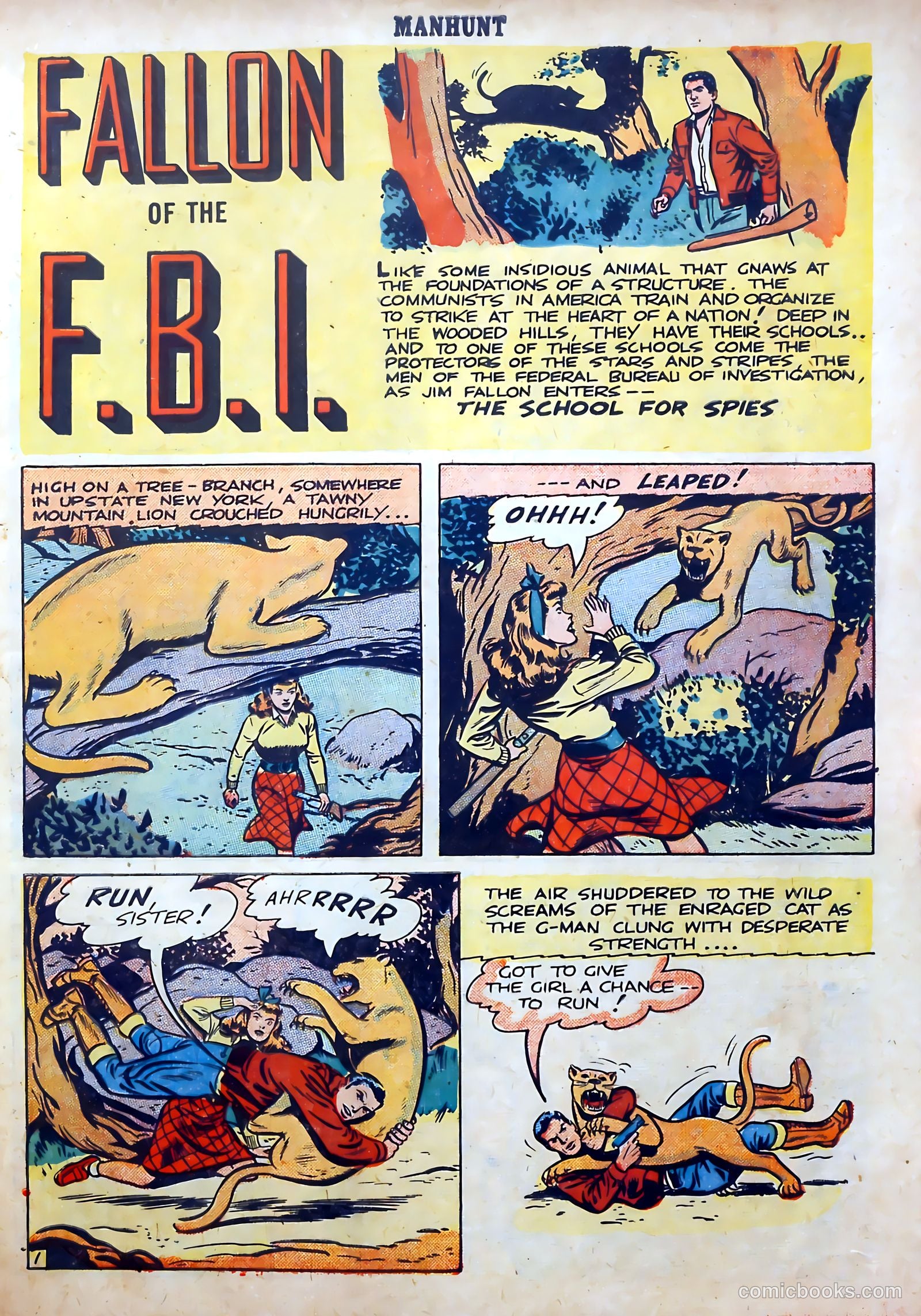 Manhunt #6 (1948) — page 3 of 36