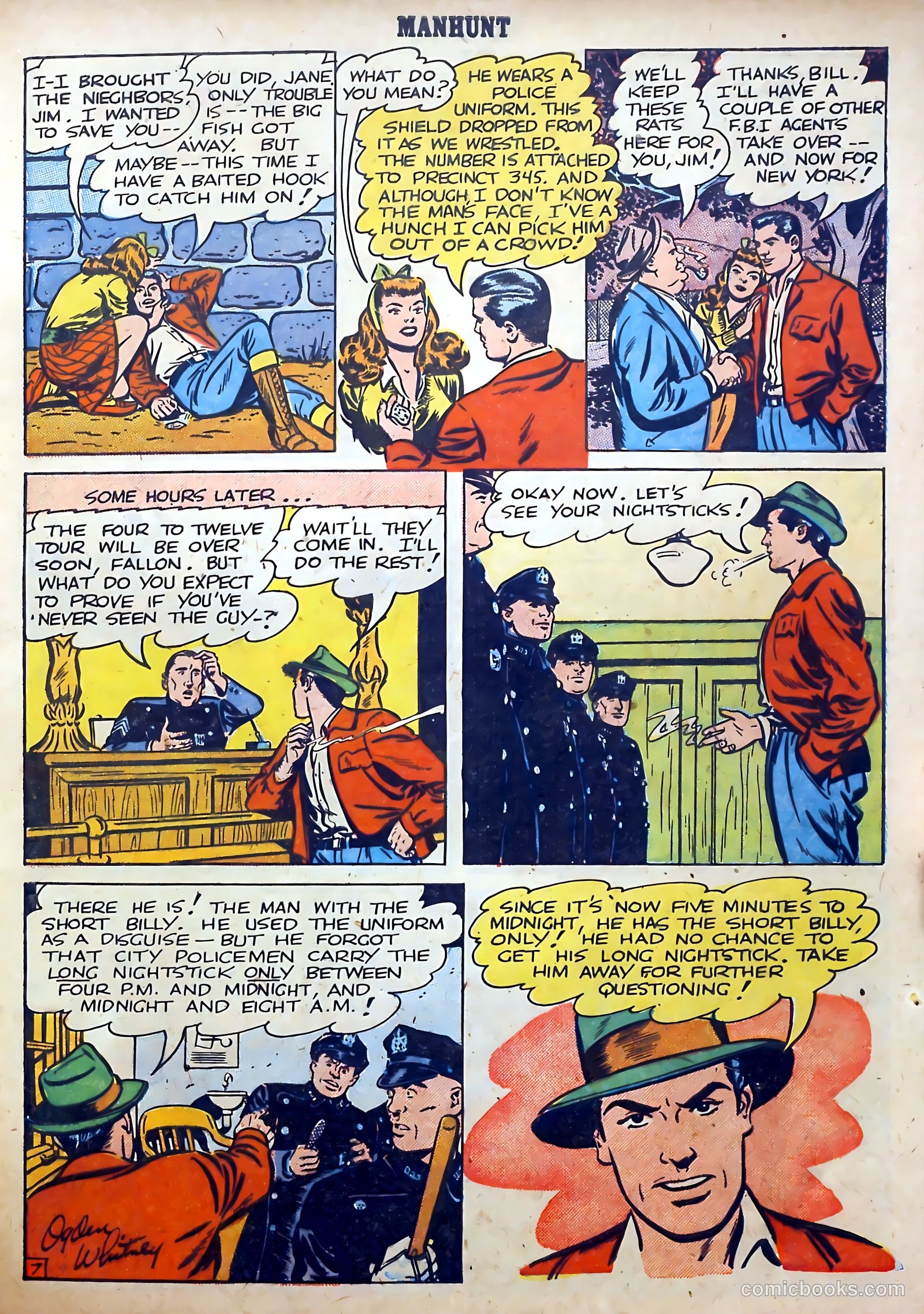 Manhunt #6 (1948) — page 9 of 36