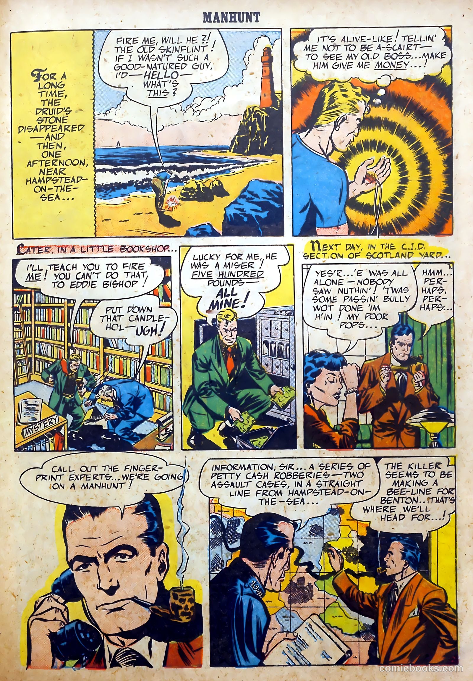 Manhunt #6 (1948) — page 23 of 36