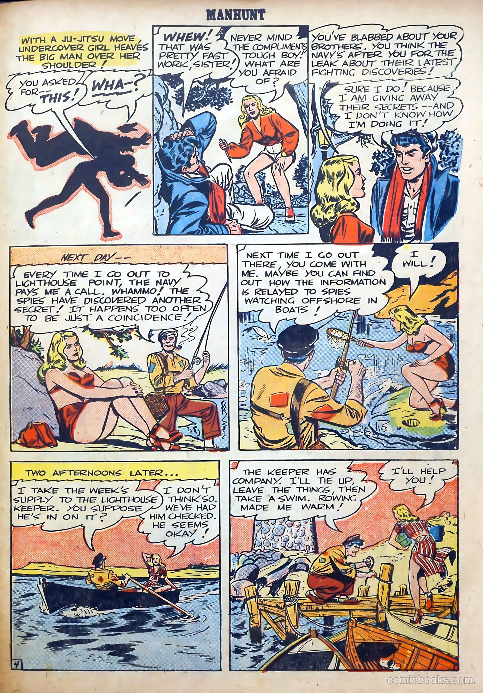 Manhunt #6 (1948) — page 31 of 36