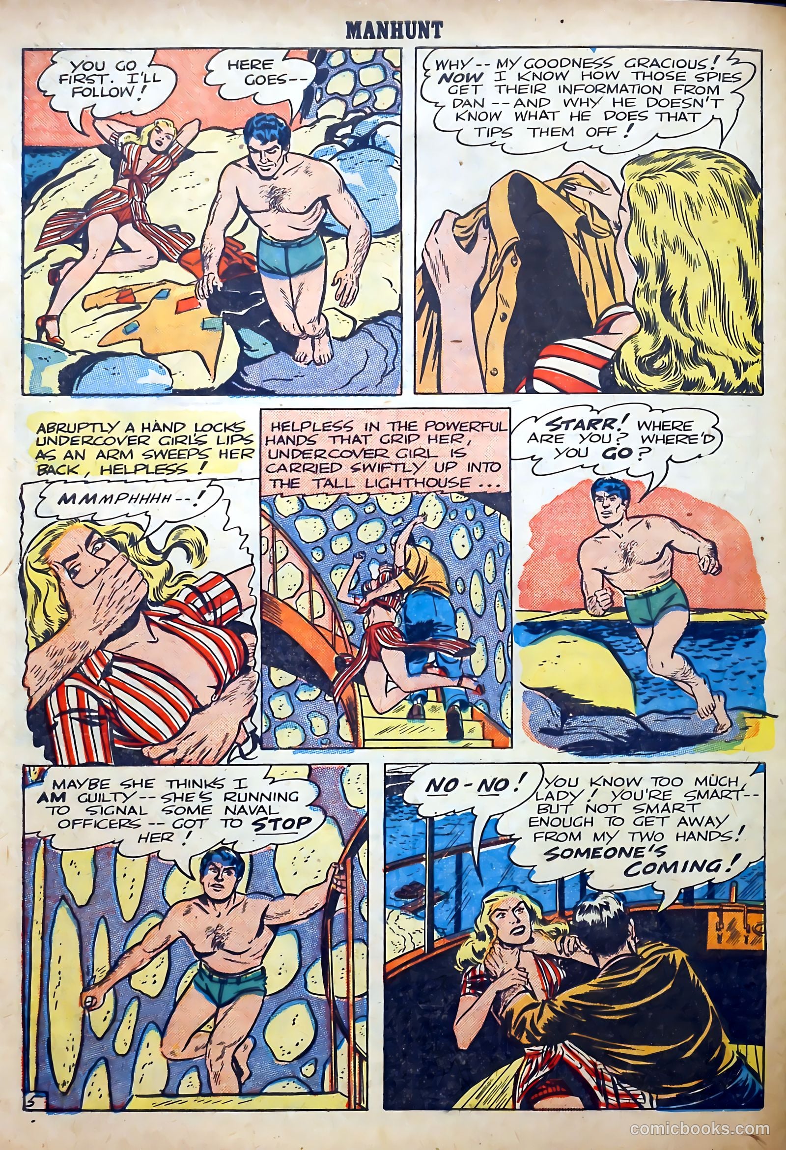 Manhunt #6 (1948) — page 32 of 36