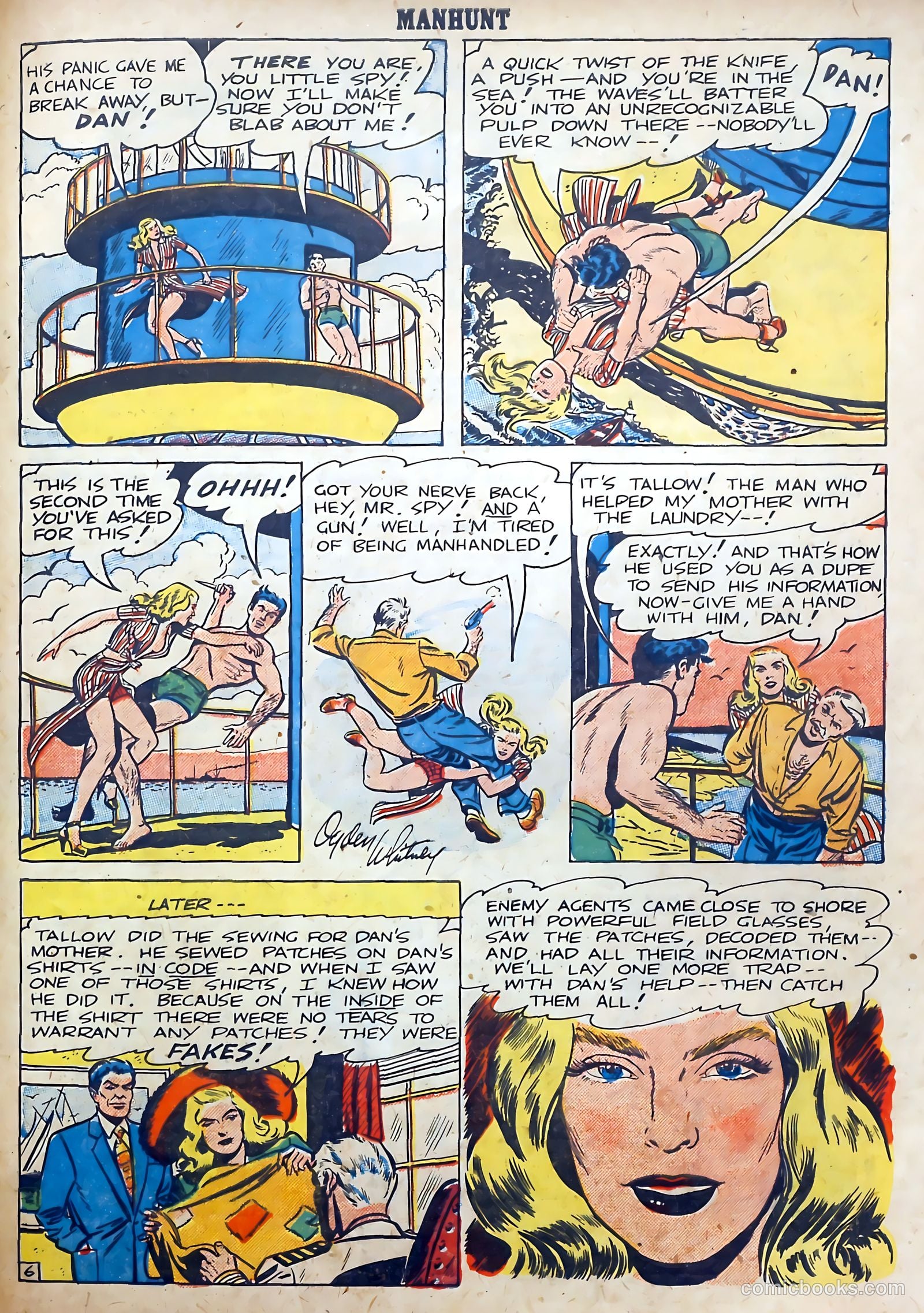 Manhunt #6 (1948) — page 33 of 36