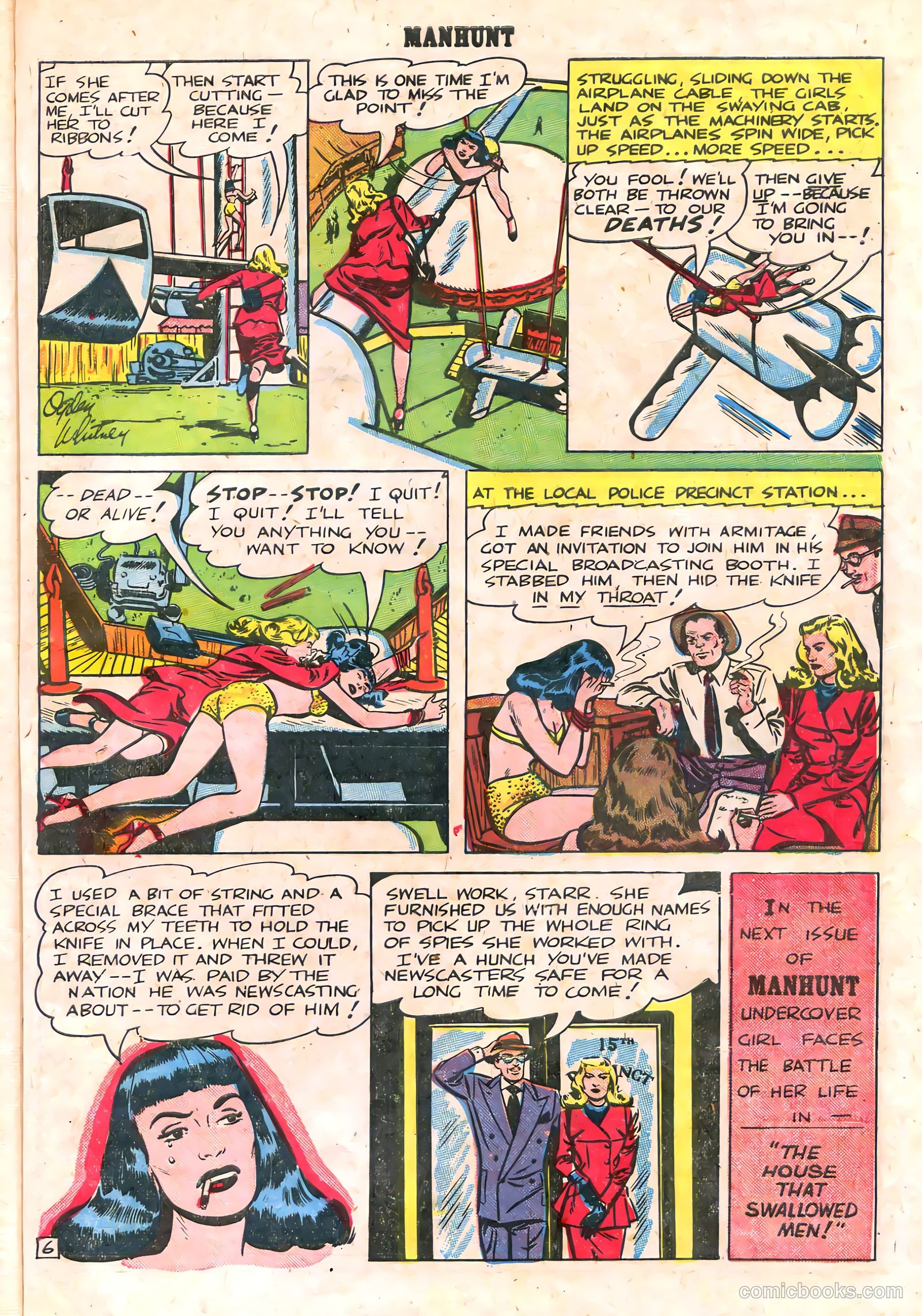 Manhunt #7 (1948) — page 33 of 36