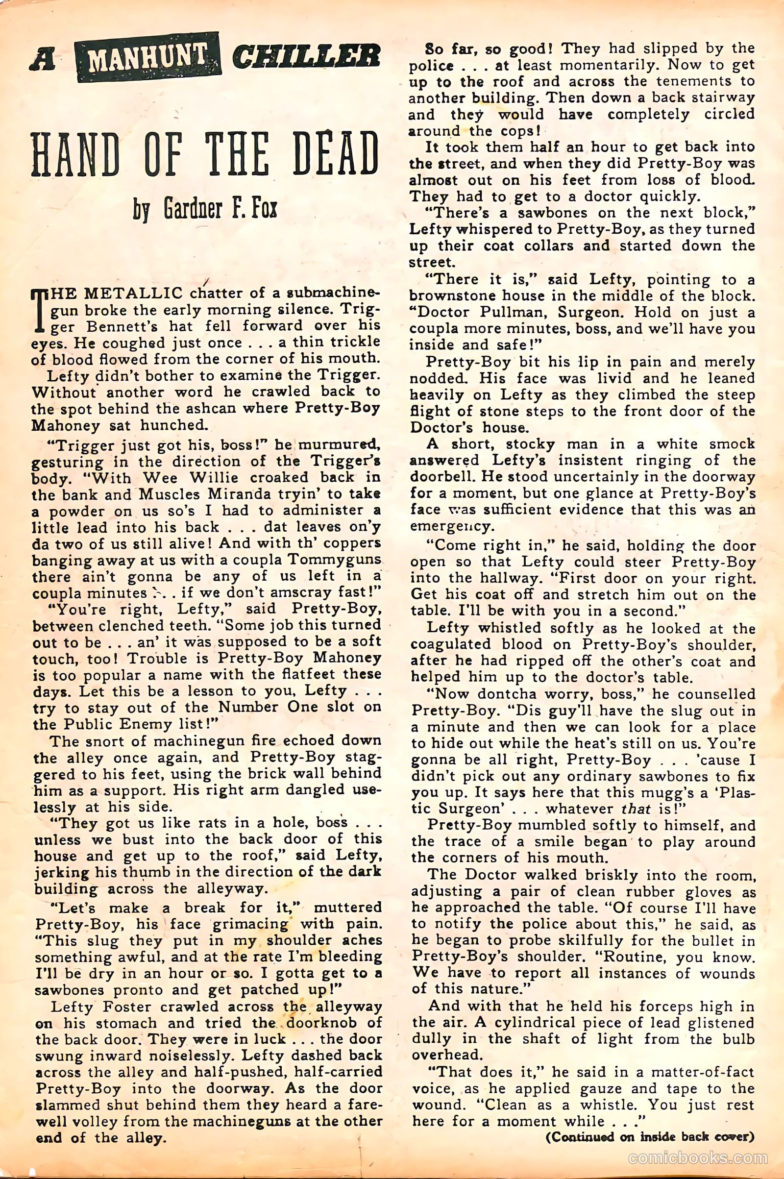 Manhunt #8 (1948) — page 2 of 36