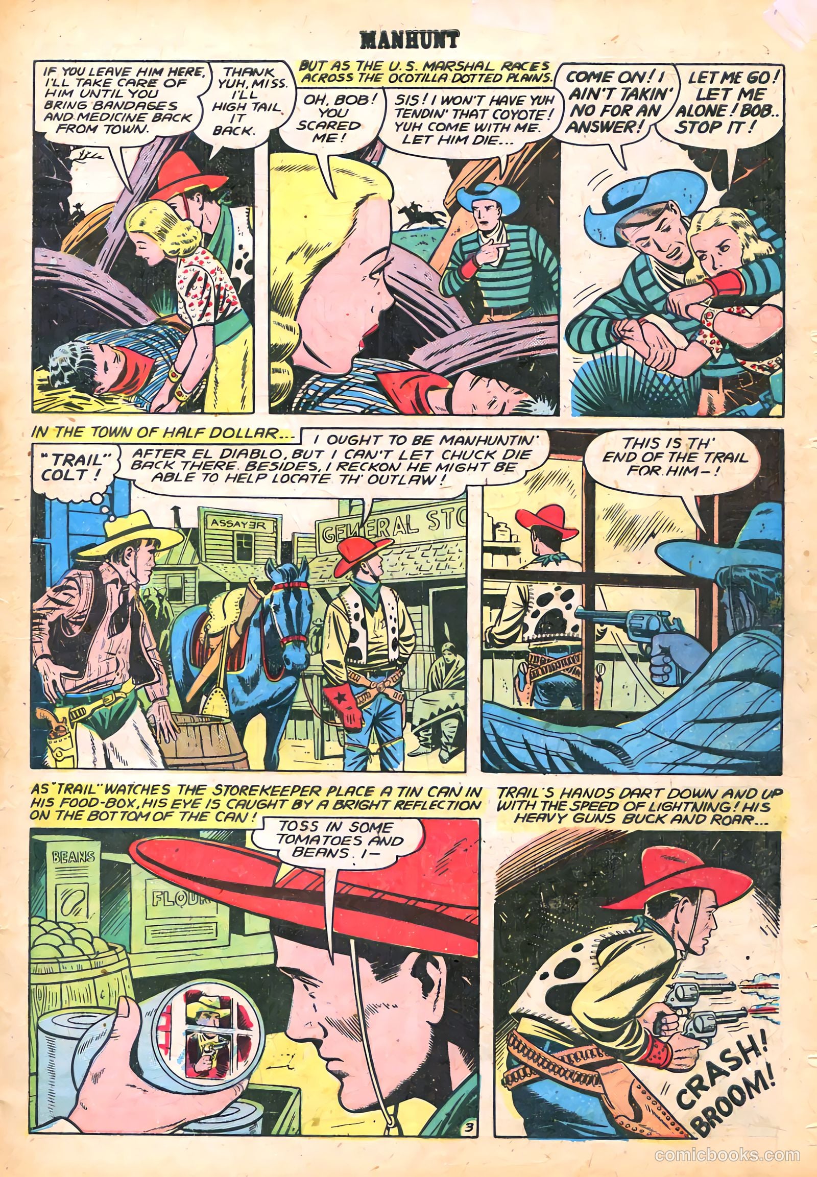 Manhunt #8 (1948) — page 5 of 36