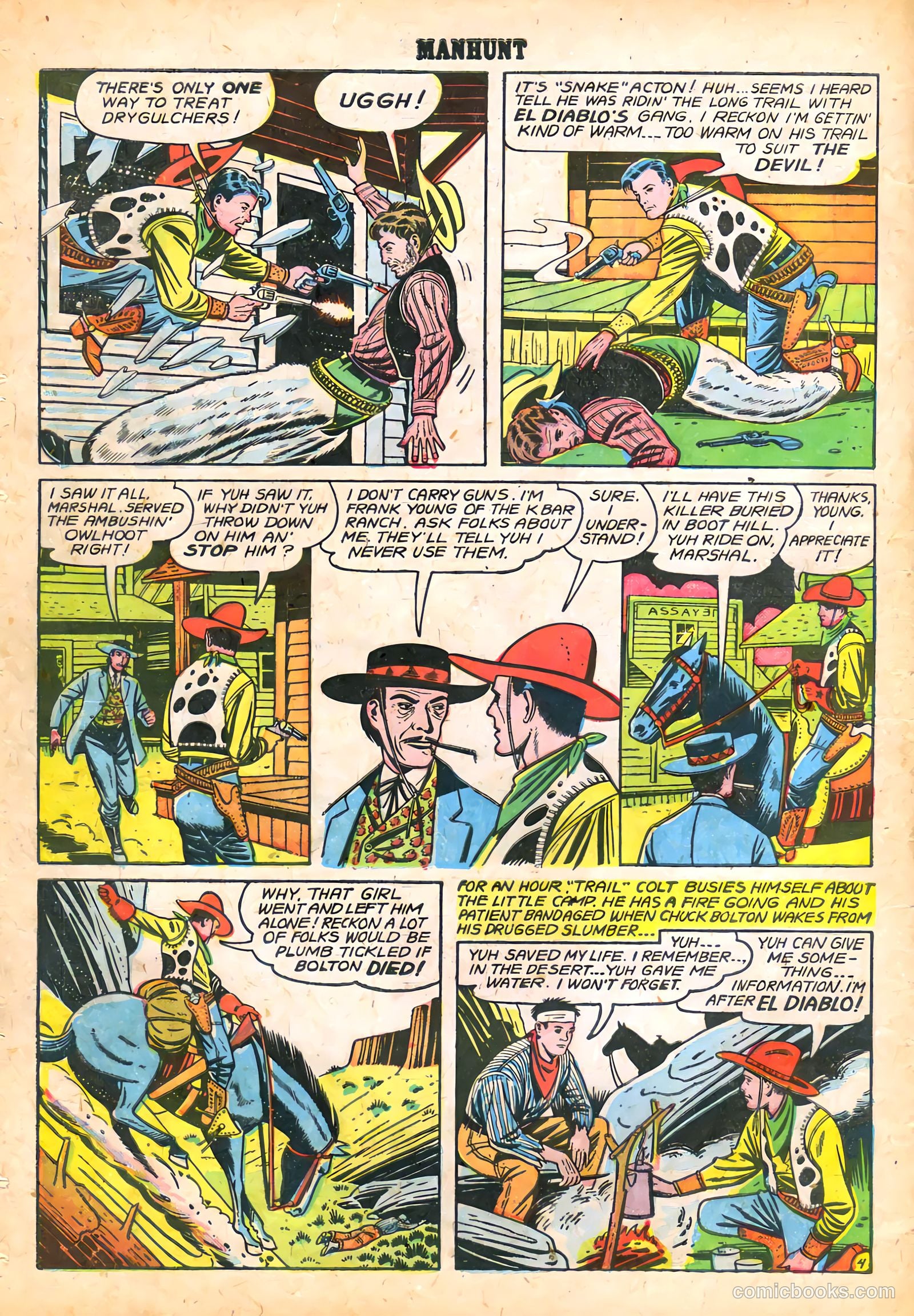 Manhunt #8 (1948) — page 6 of 36