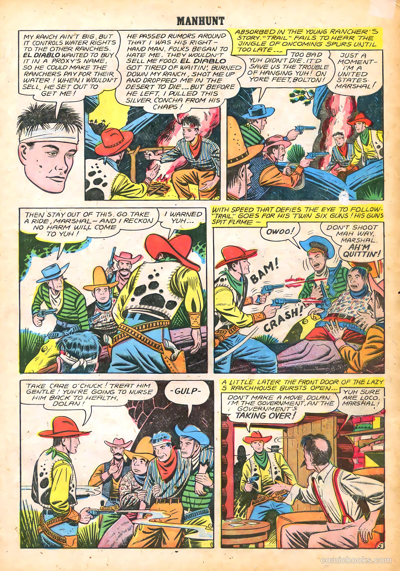 Manhunt #8 (1948) — page 7 of 36