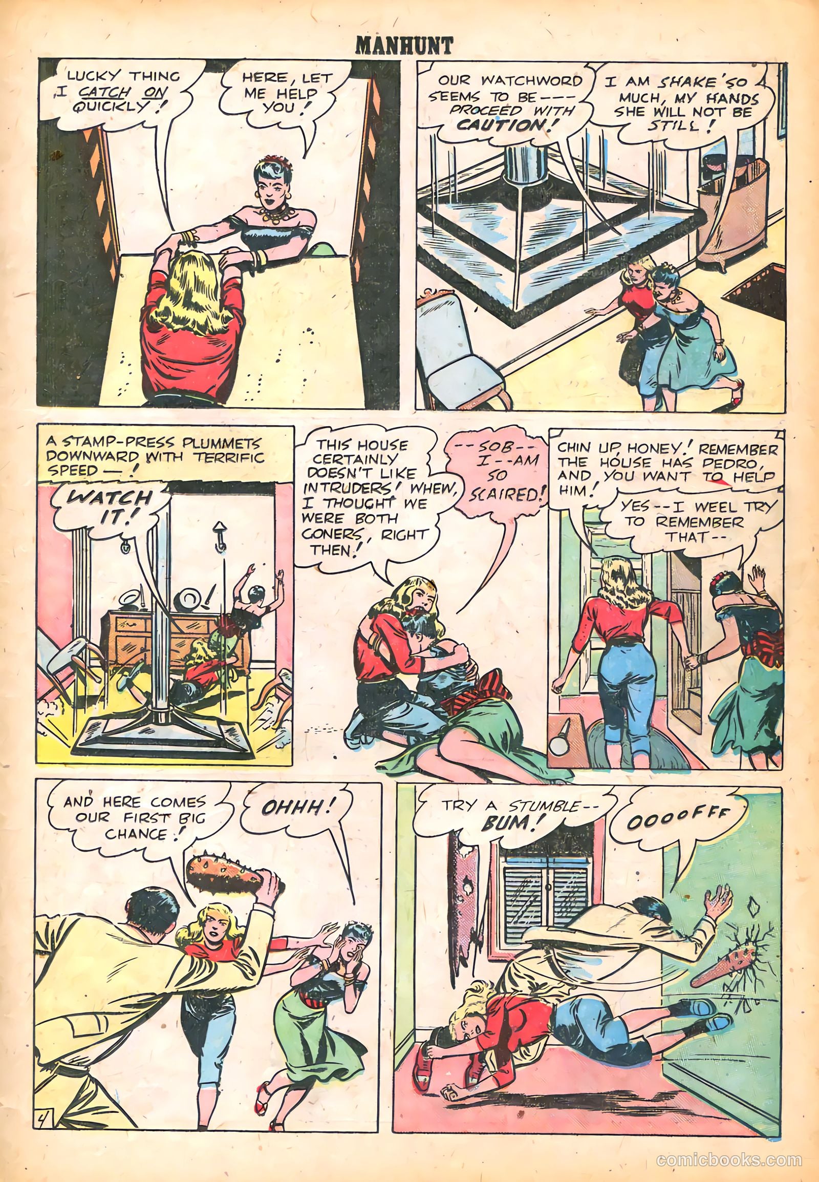Manhunt #8 (1948) — page 13 of 36