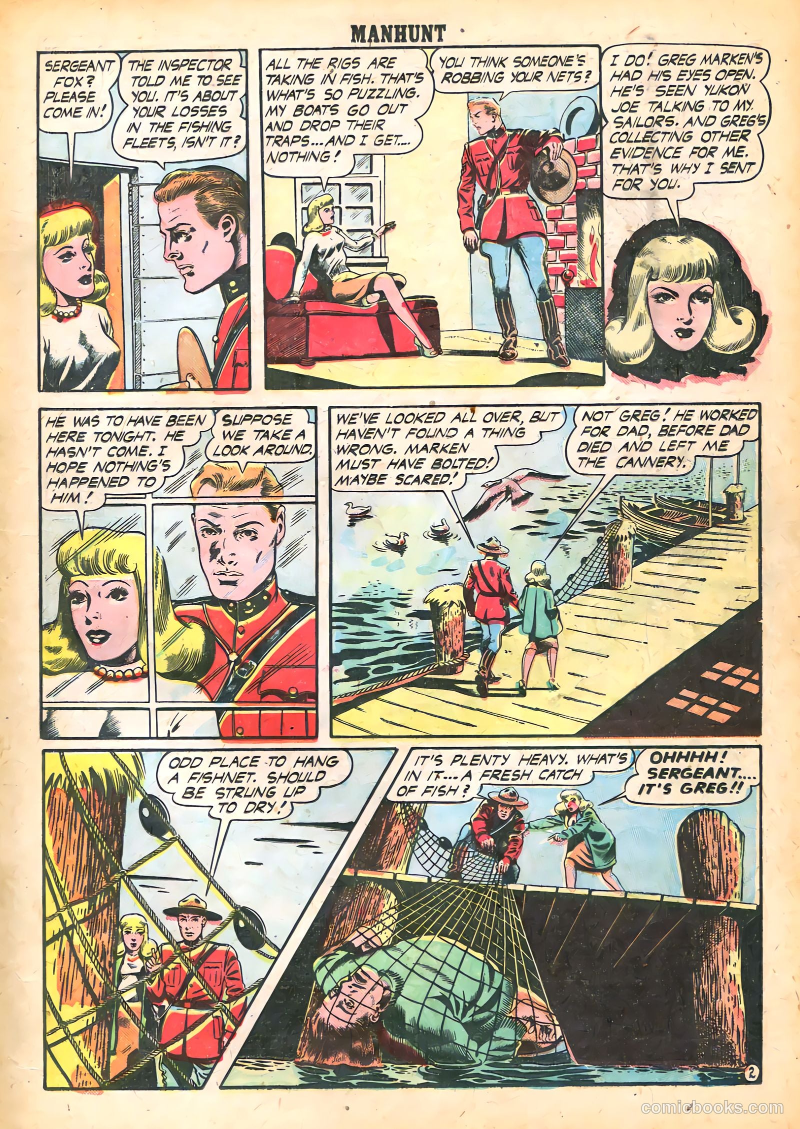 Manhunt #8 (1948) — page 17 of 36