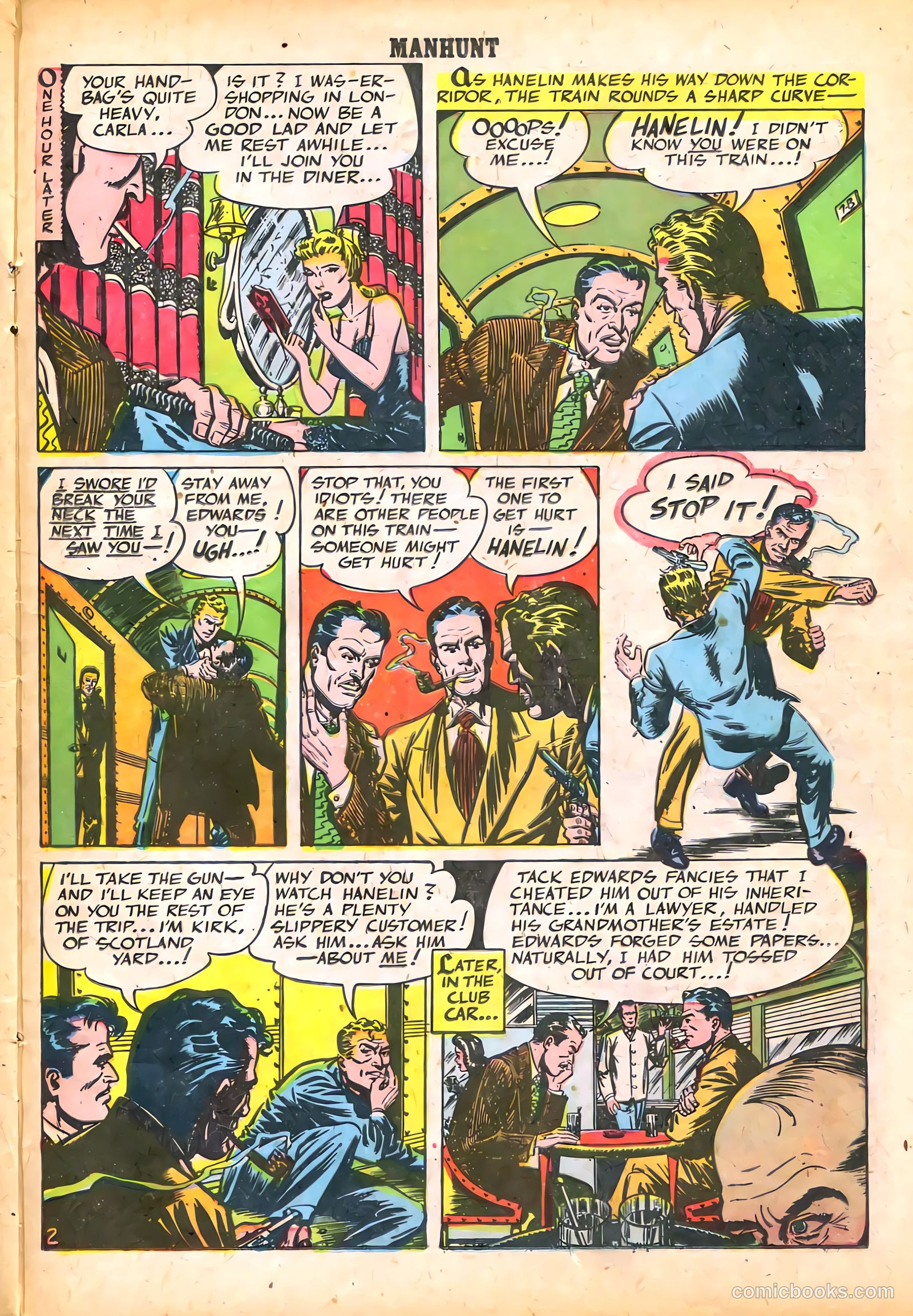 Manhunt #8 (1948) — page 23 of 36