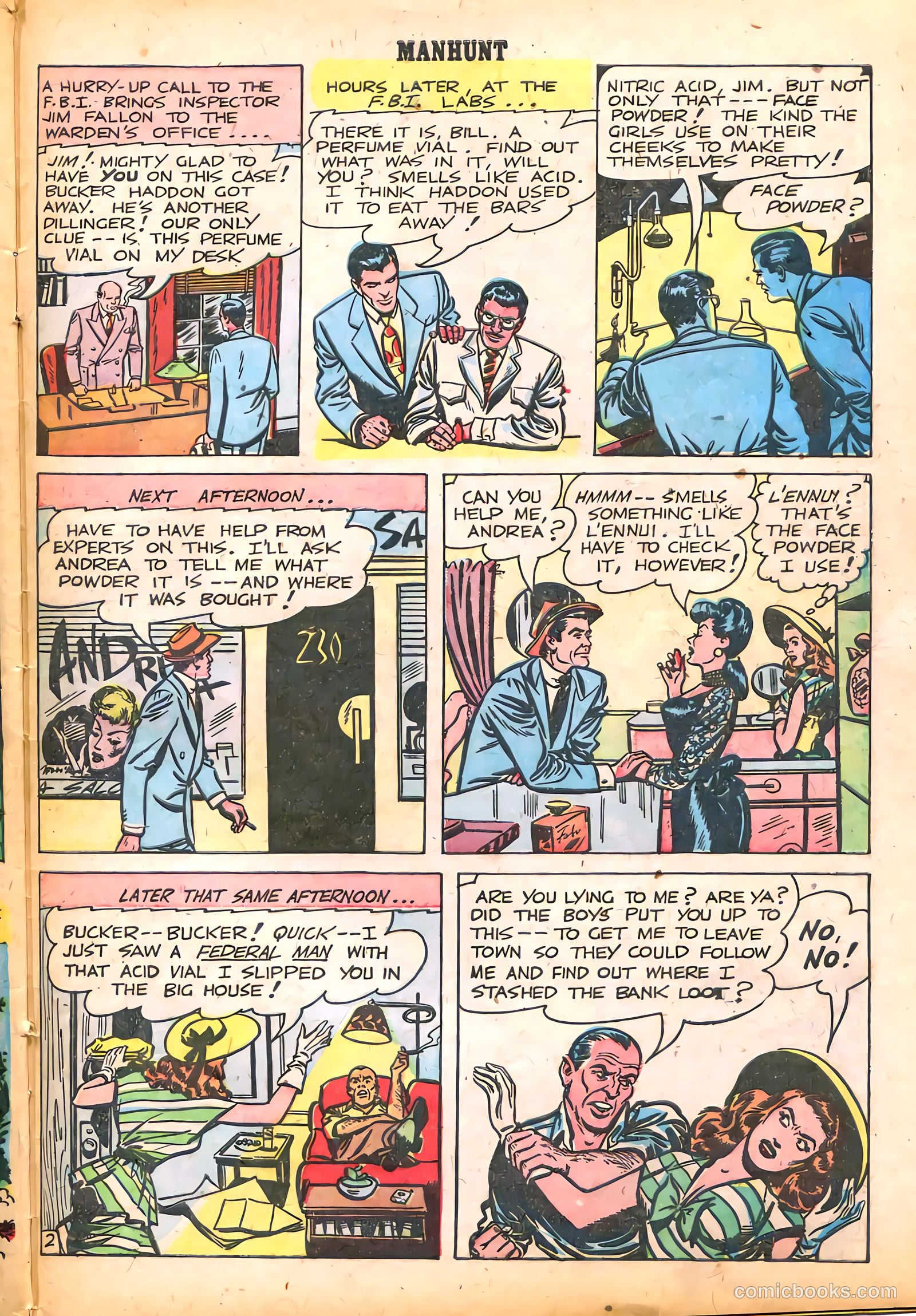 Manhunt #8 (1948) — page 29 of 36