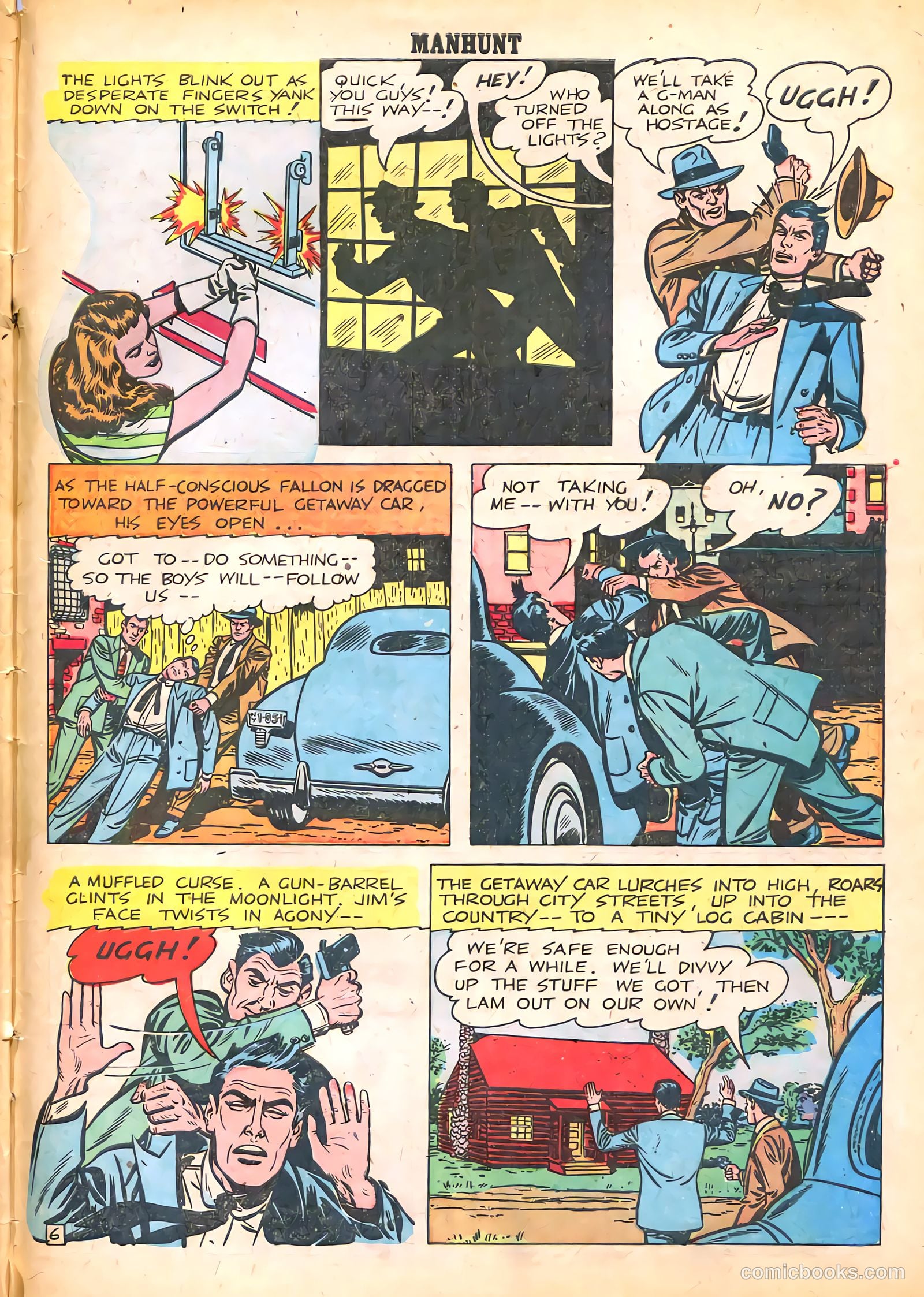 Manhunt #8 (1948) — page 33 of 36