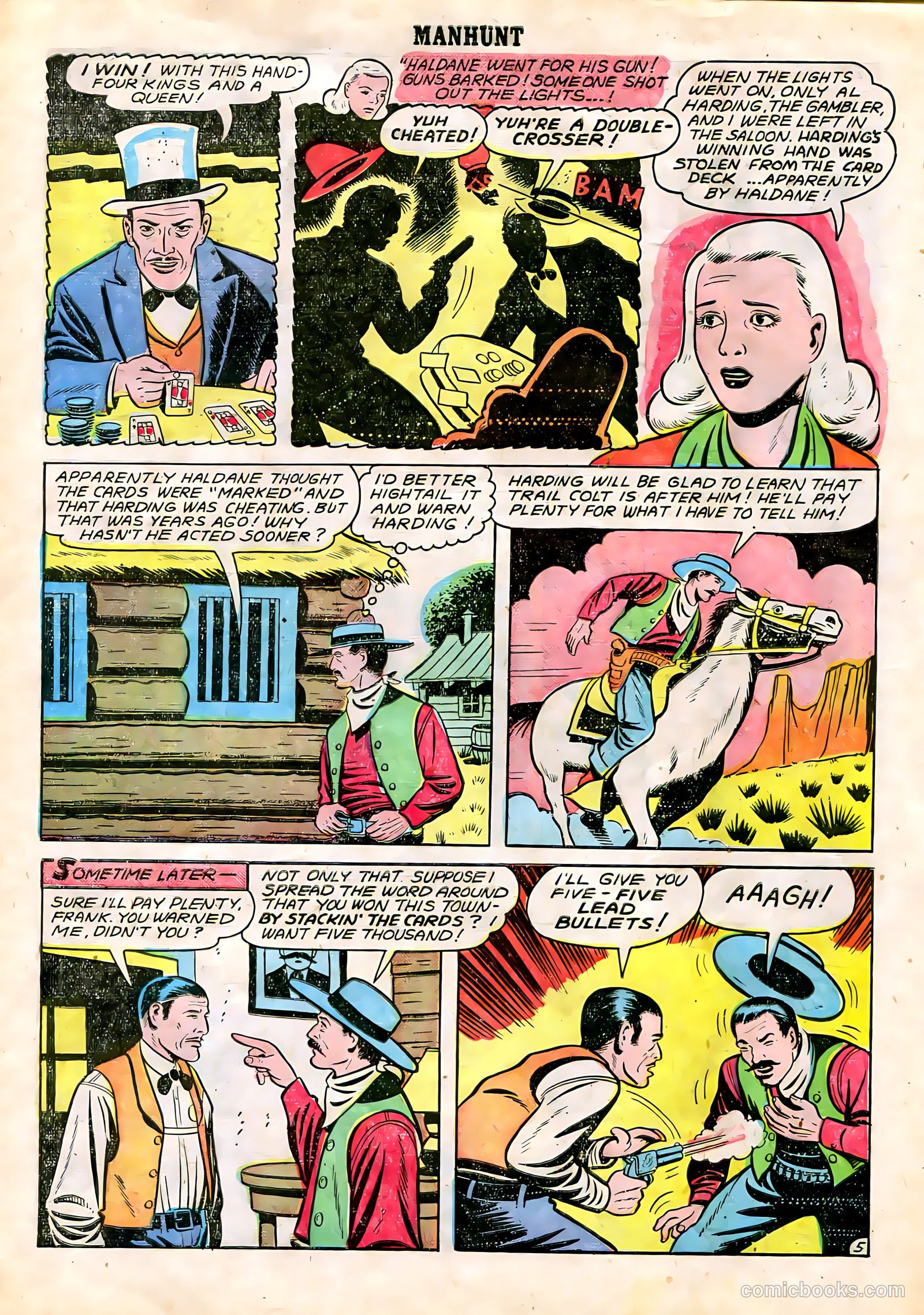 Manhunt #9 (1948) — page 7 of 36