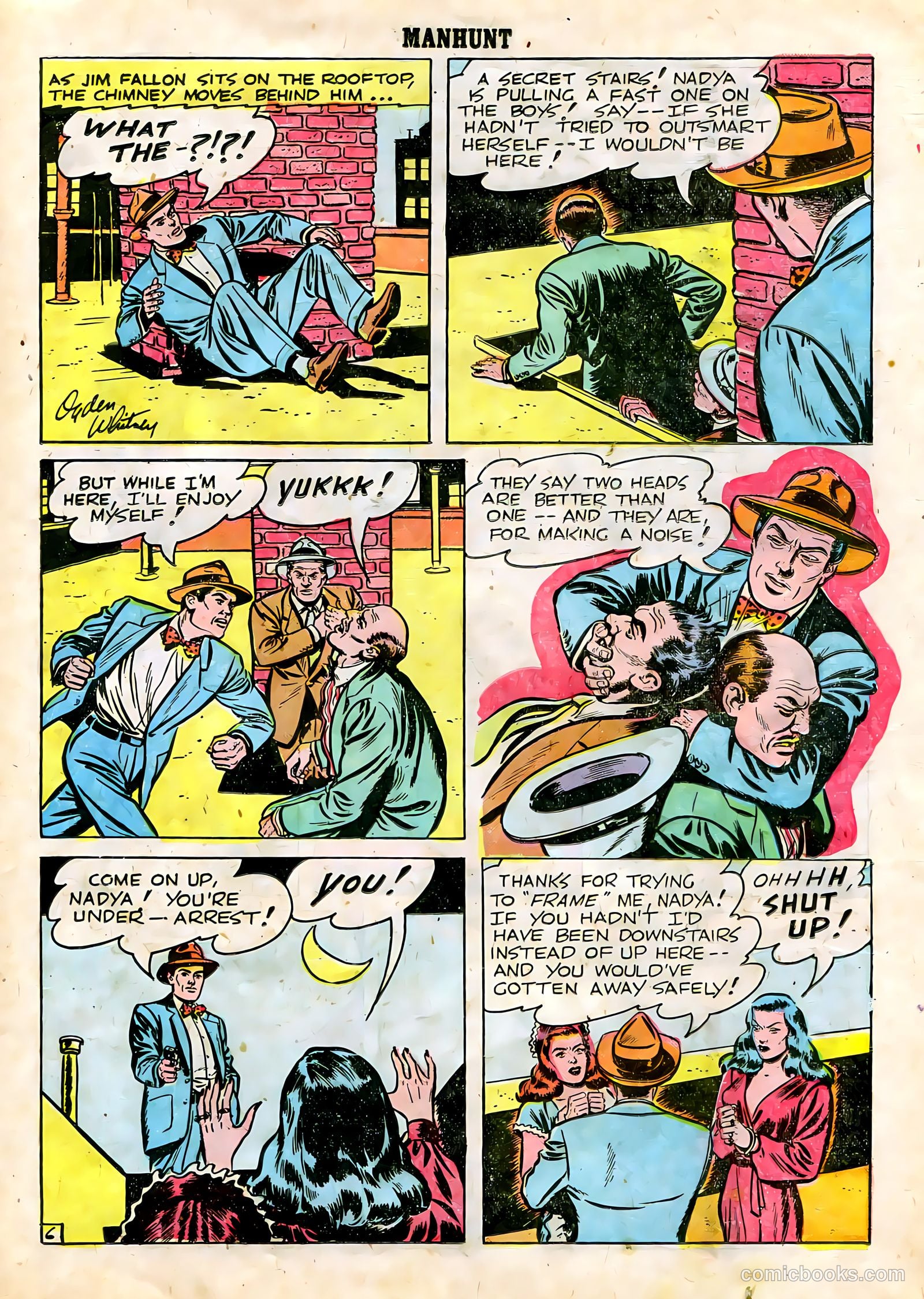 Manhunt #9 (1948) — page 15 of 36