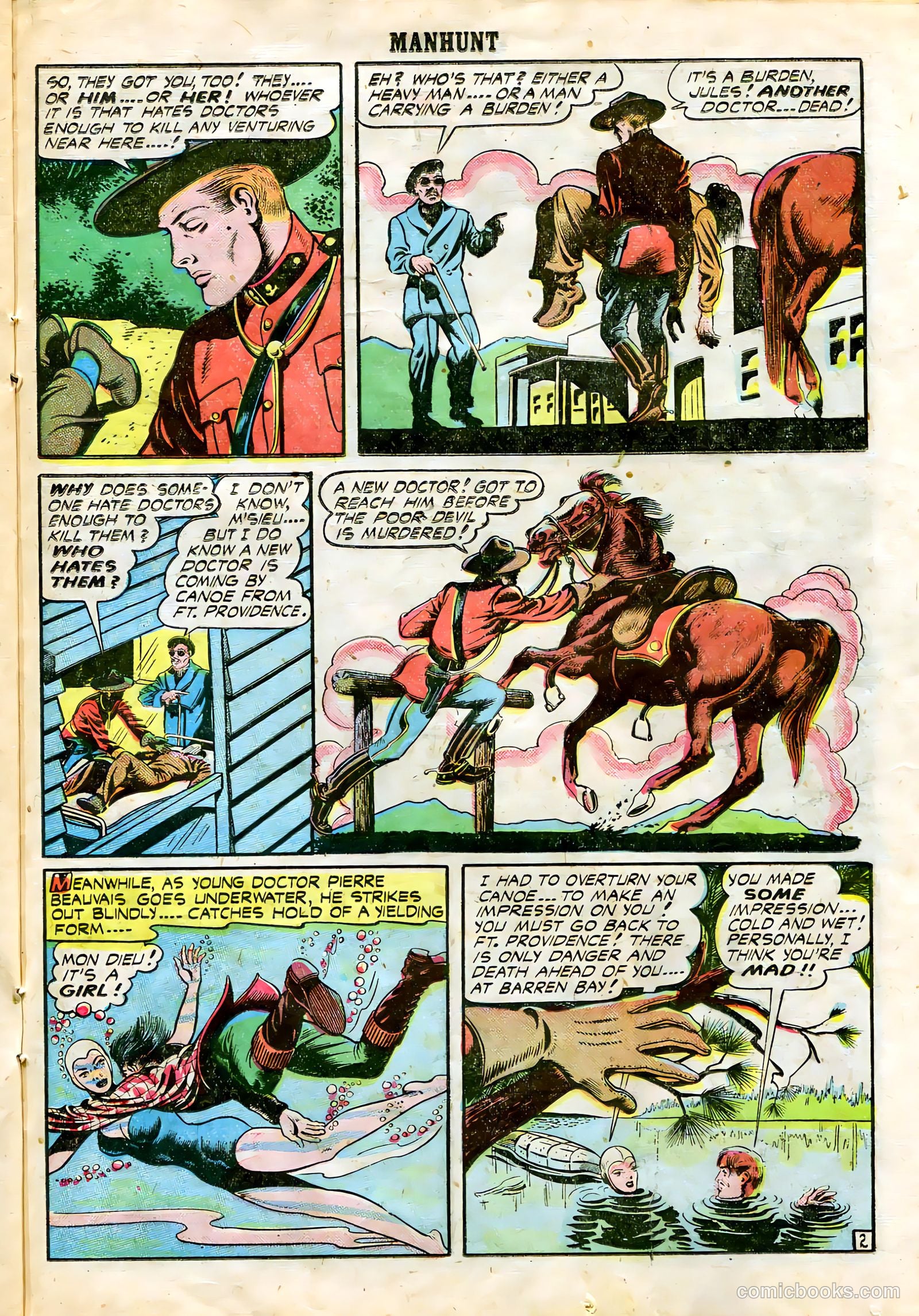 Manhunt #9 (1948) — page 23 of 36