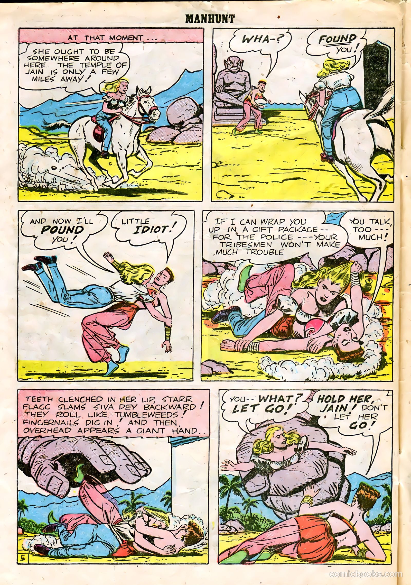 Manhunt #9 (1948) — page 32 of 36