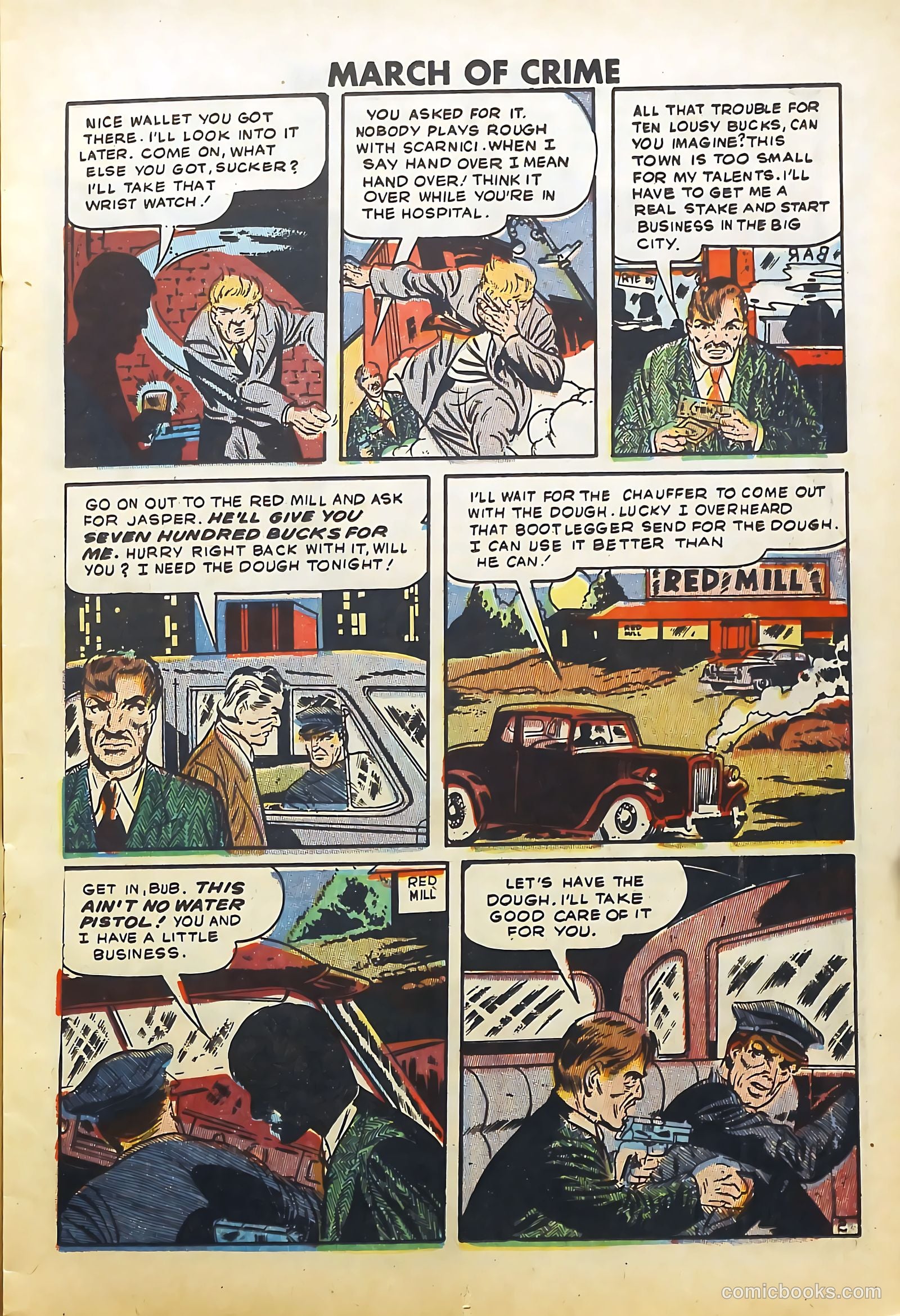 March of Crime #1 (1950) — page 13 of 36