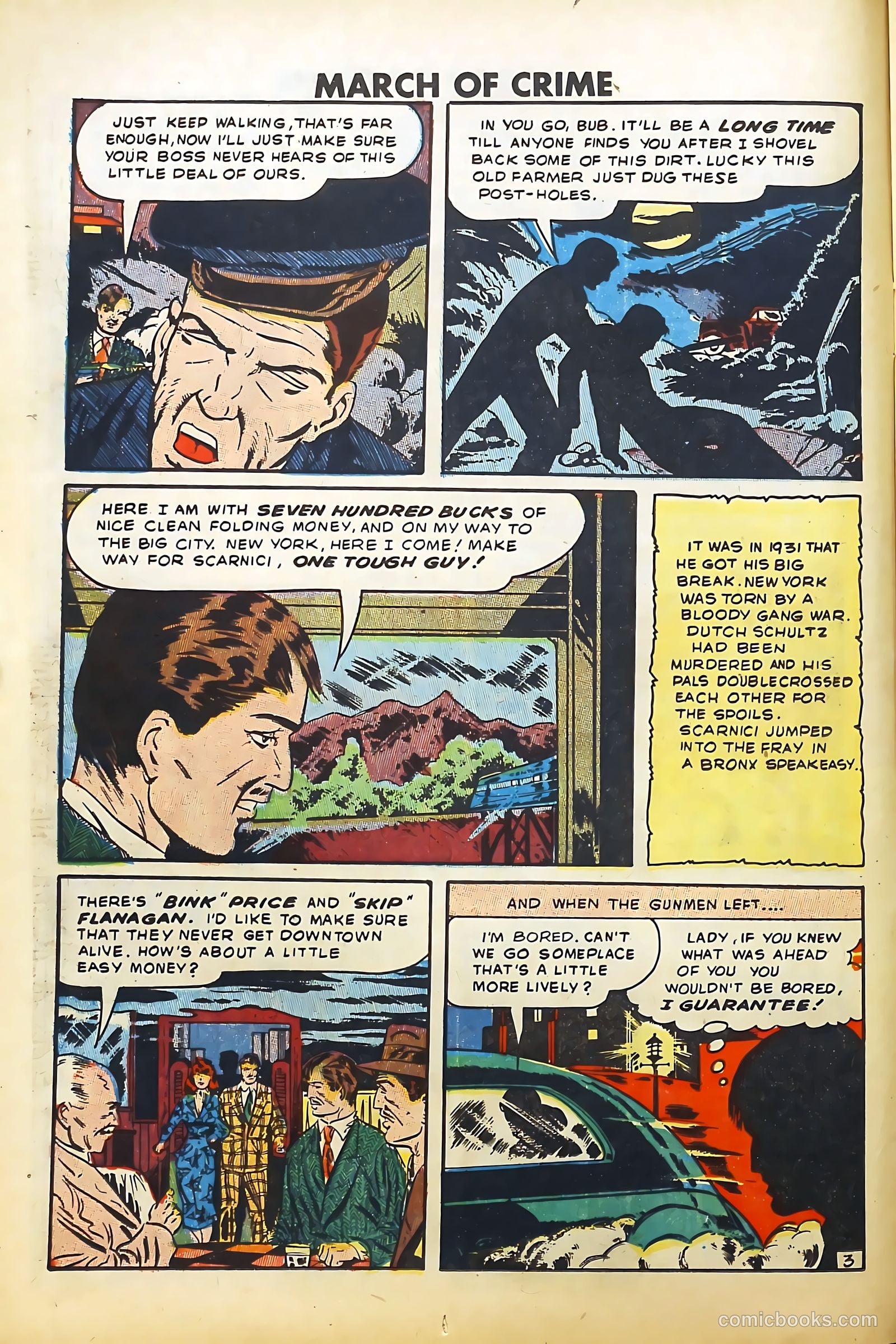 March of Crime #1 (1950) — page 14 of 36
