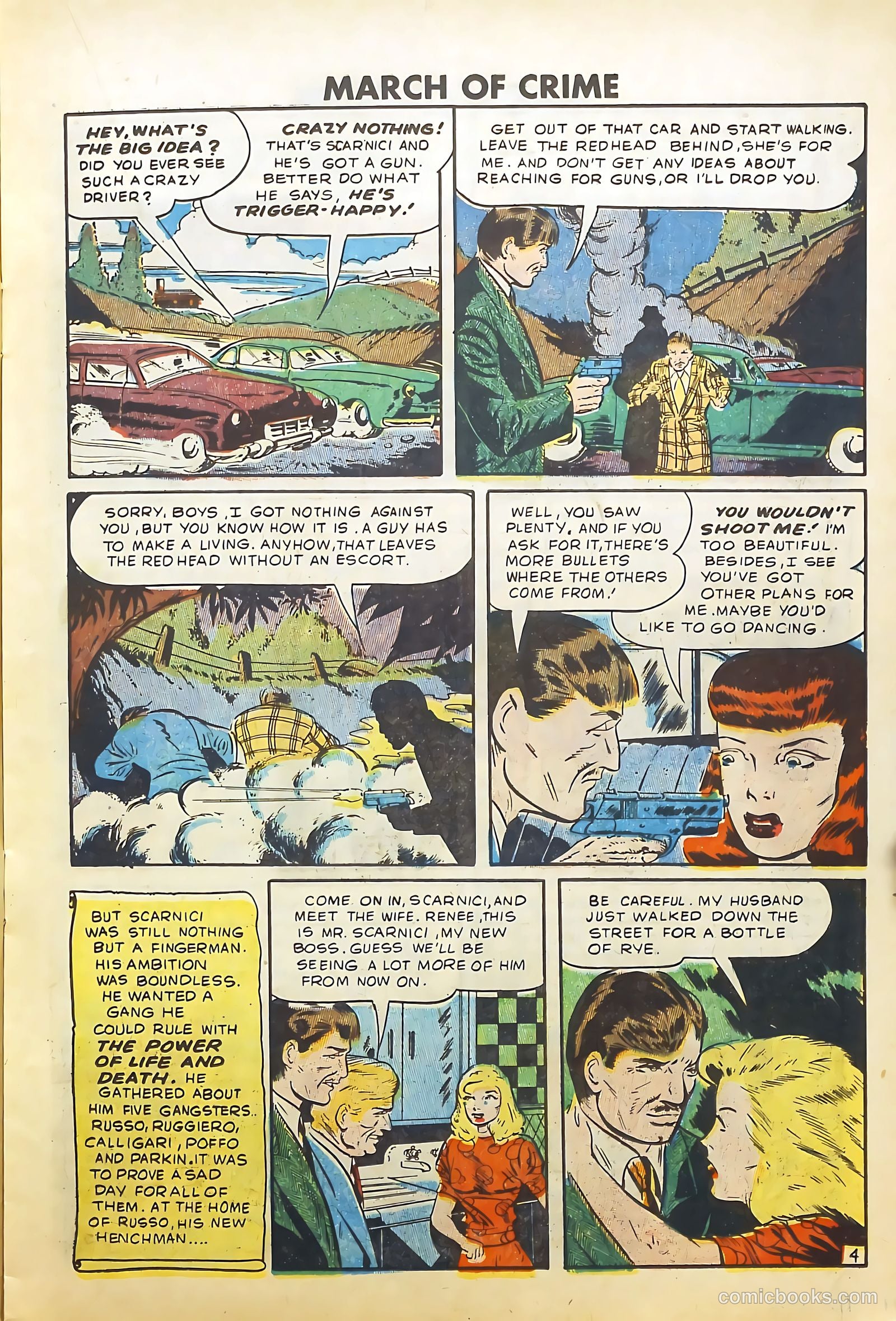March of Crime #1 (1950) — page 15 of 36