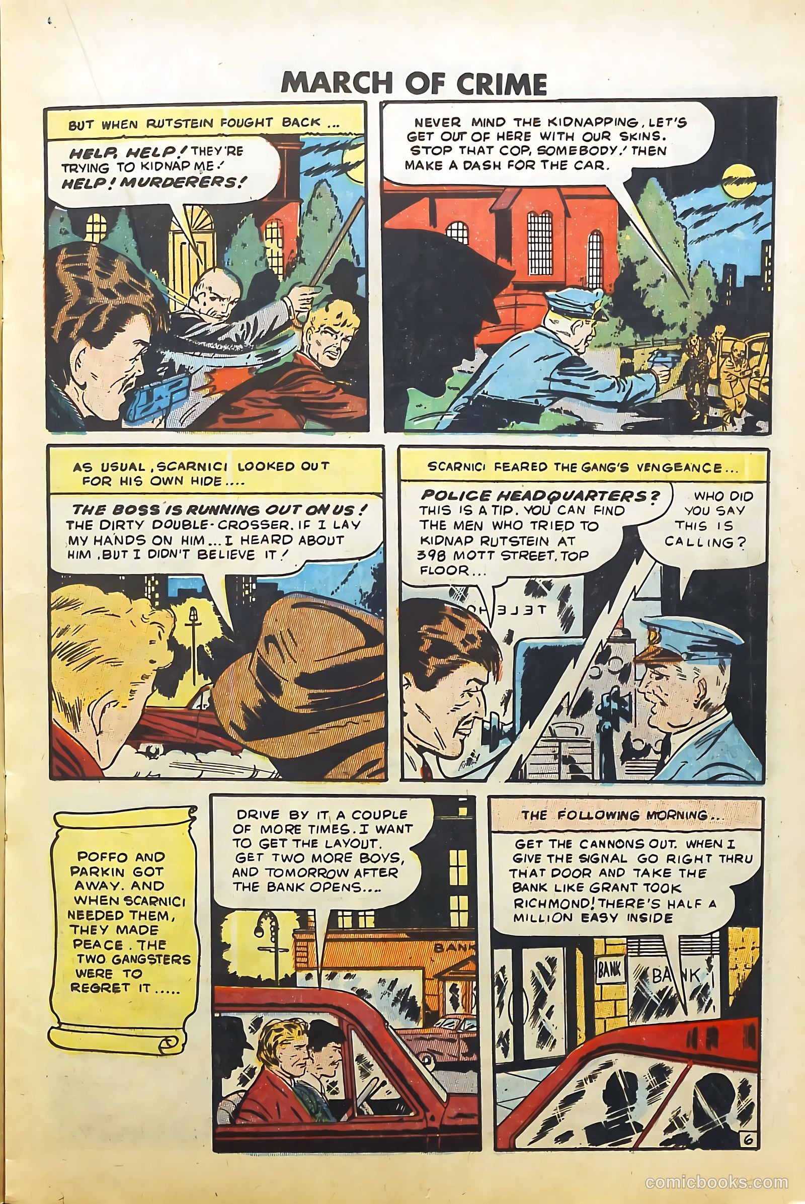 March of Crime #1 (1950) — page 17 of 36
