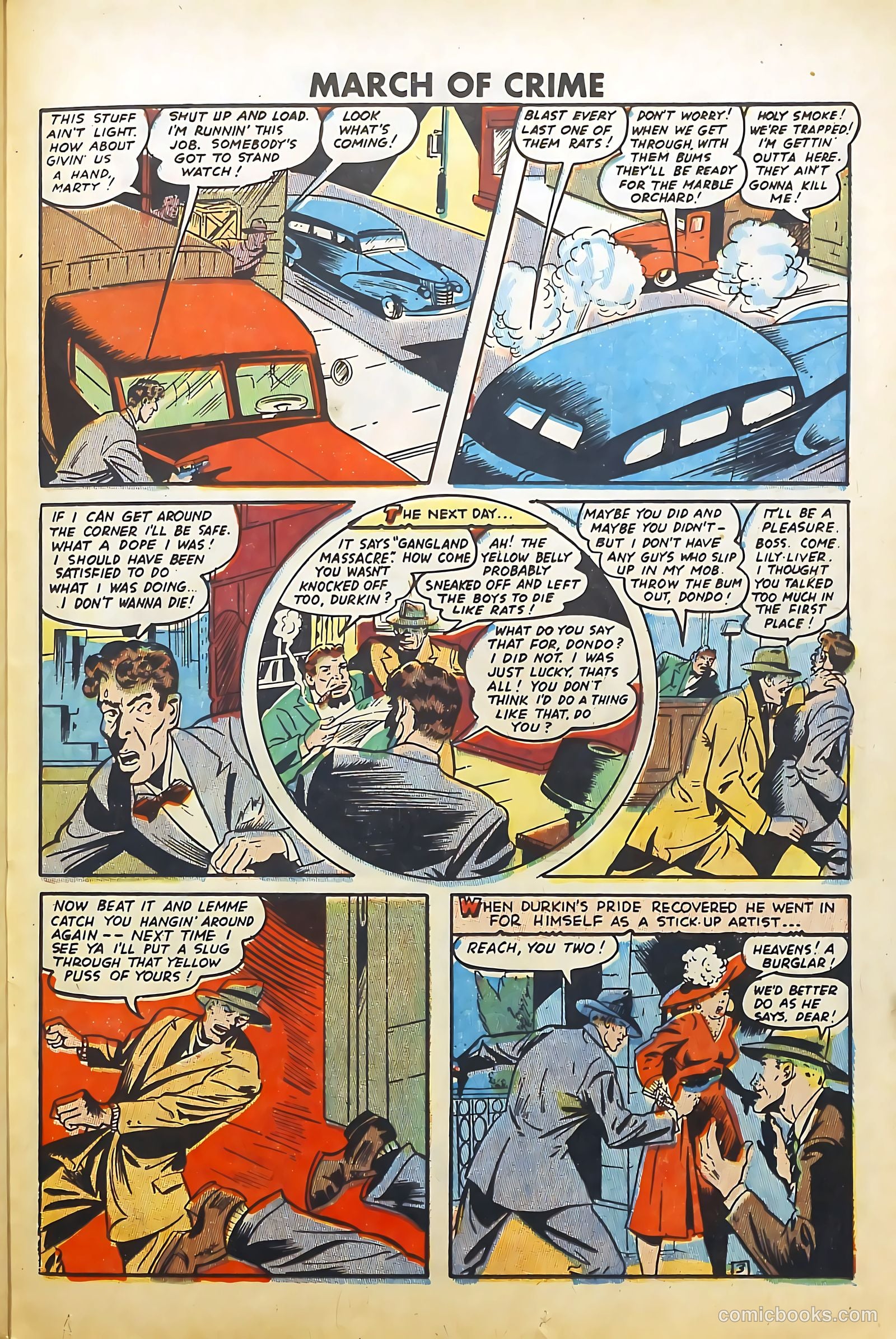 March of Crime #1 (1950) — page 25 of 36