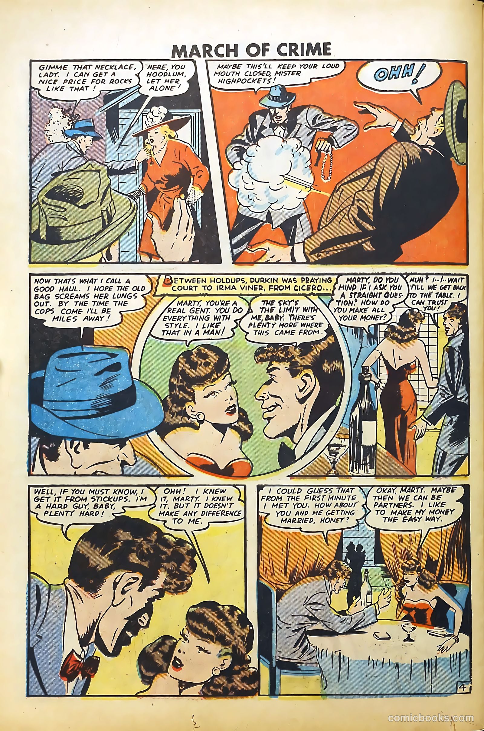 March of Crime #1 (1950) — page 26 of 36
