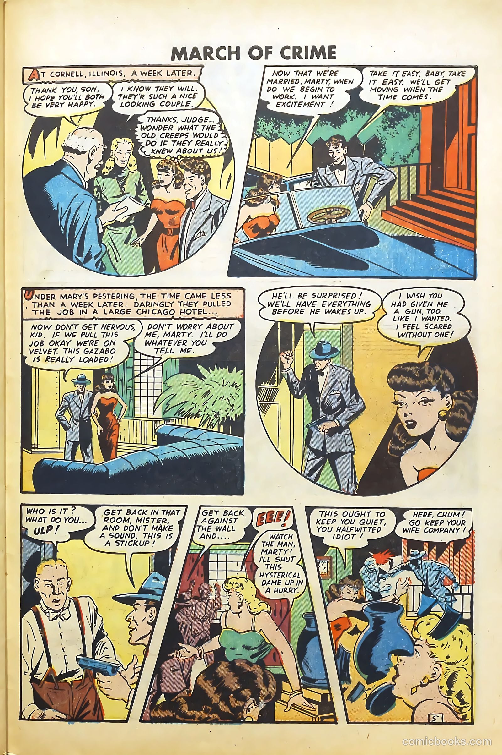 March of Crime #1 (1950) — page 27 of 36
