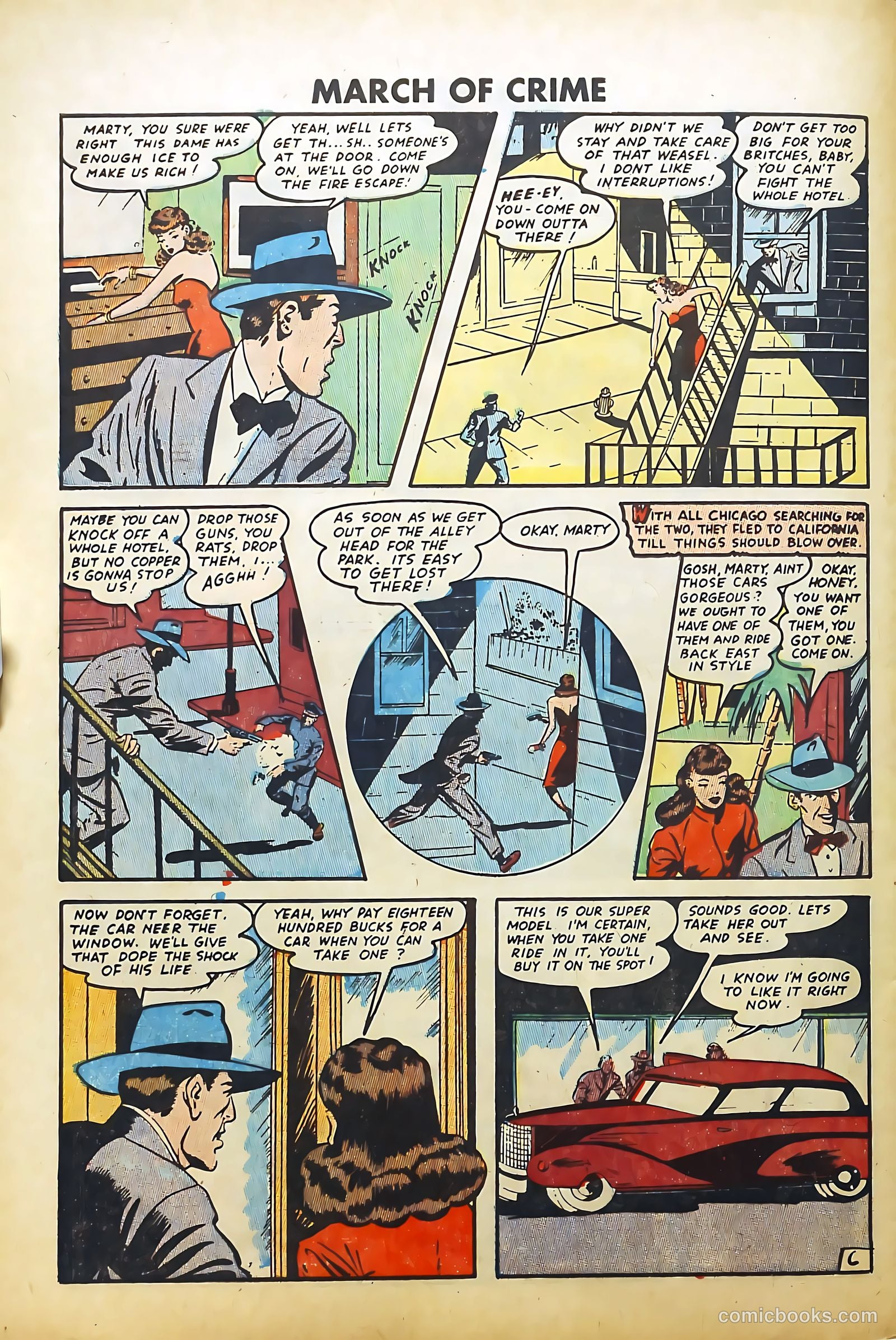 March of Crime #1 (1950) — page 28 of 36