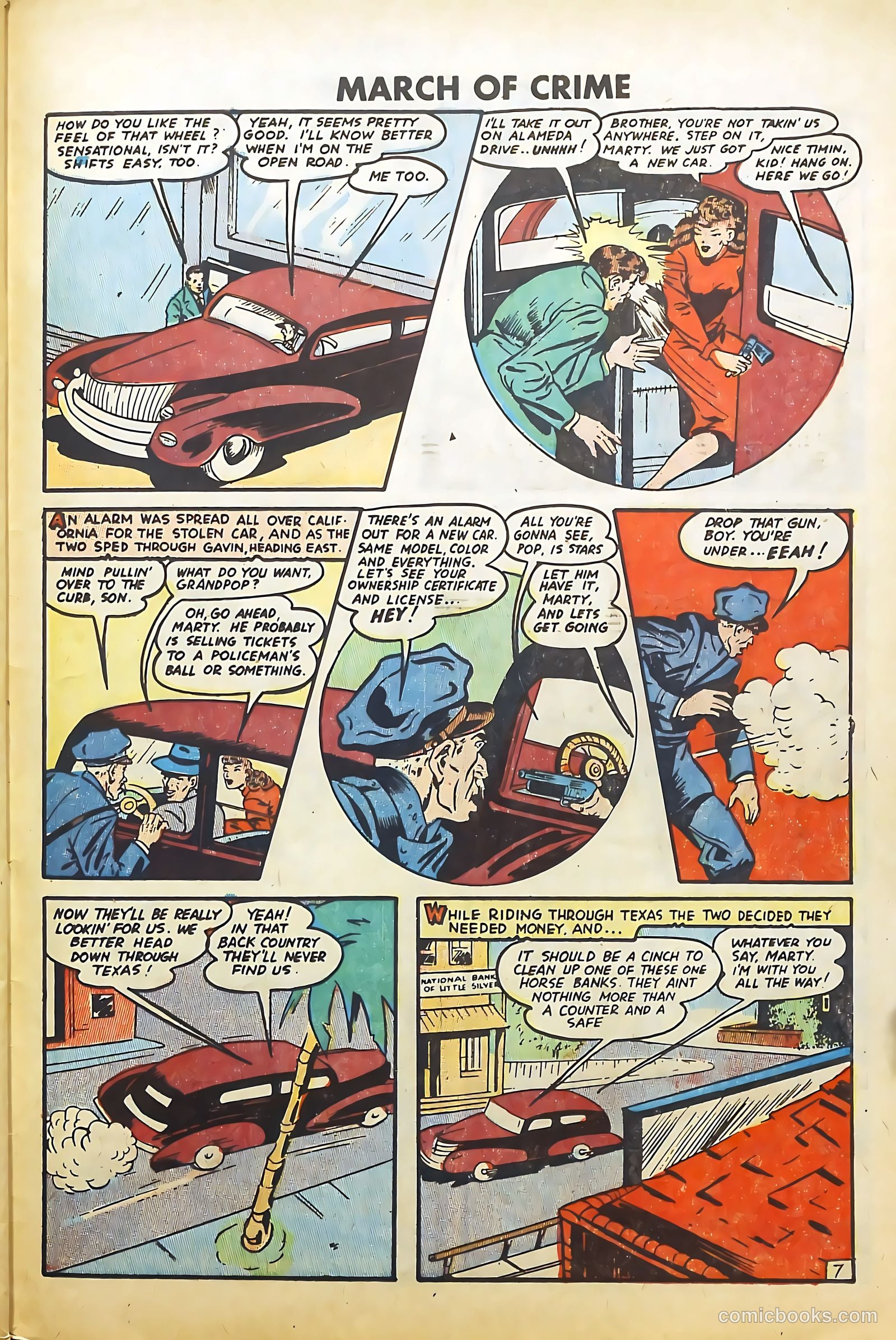 March of Crime #1 (1950) — page 29 of 36