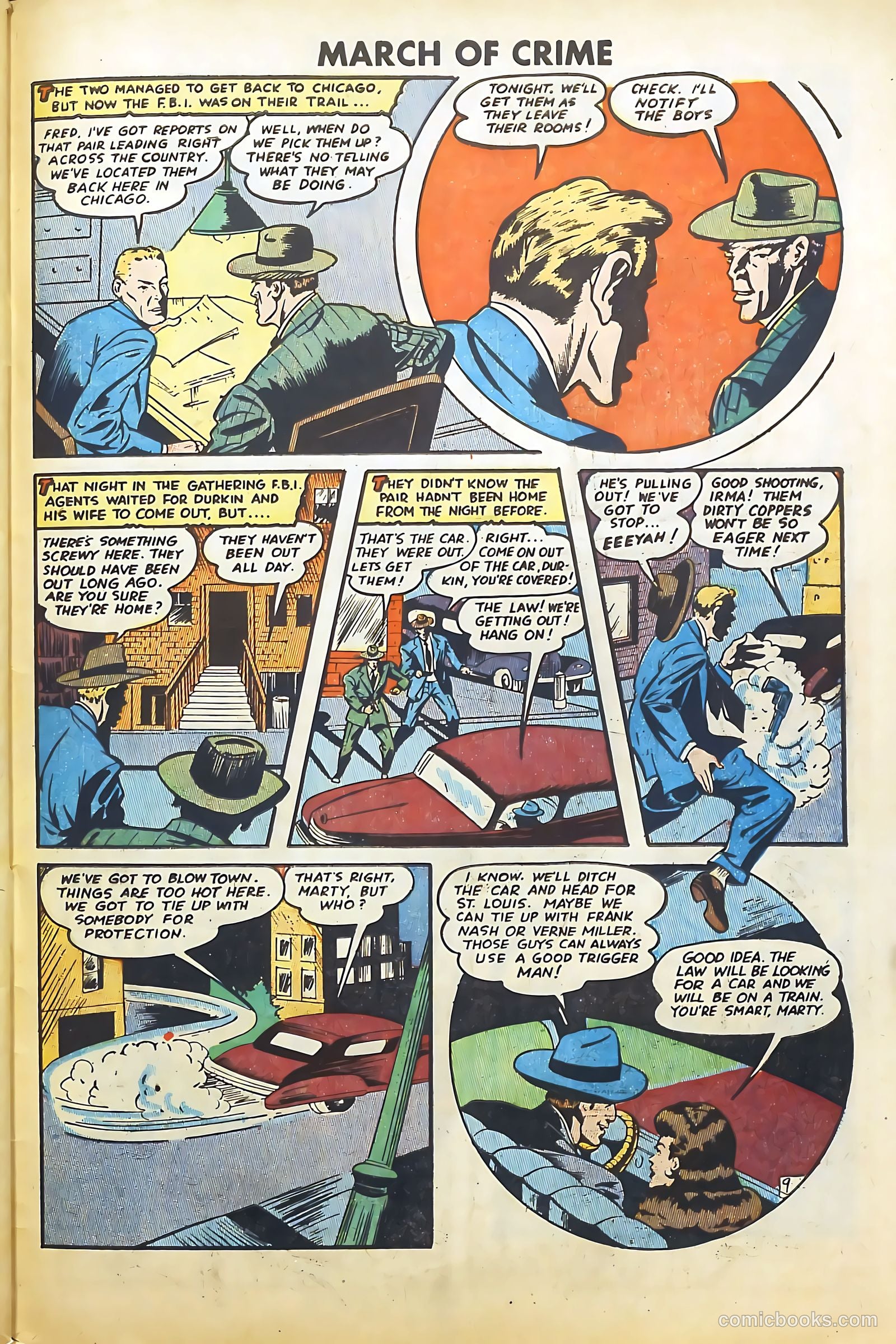 March of Crime #1 (1950) — page 31 of 36