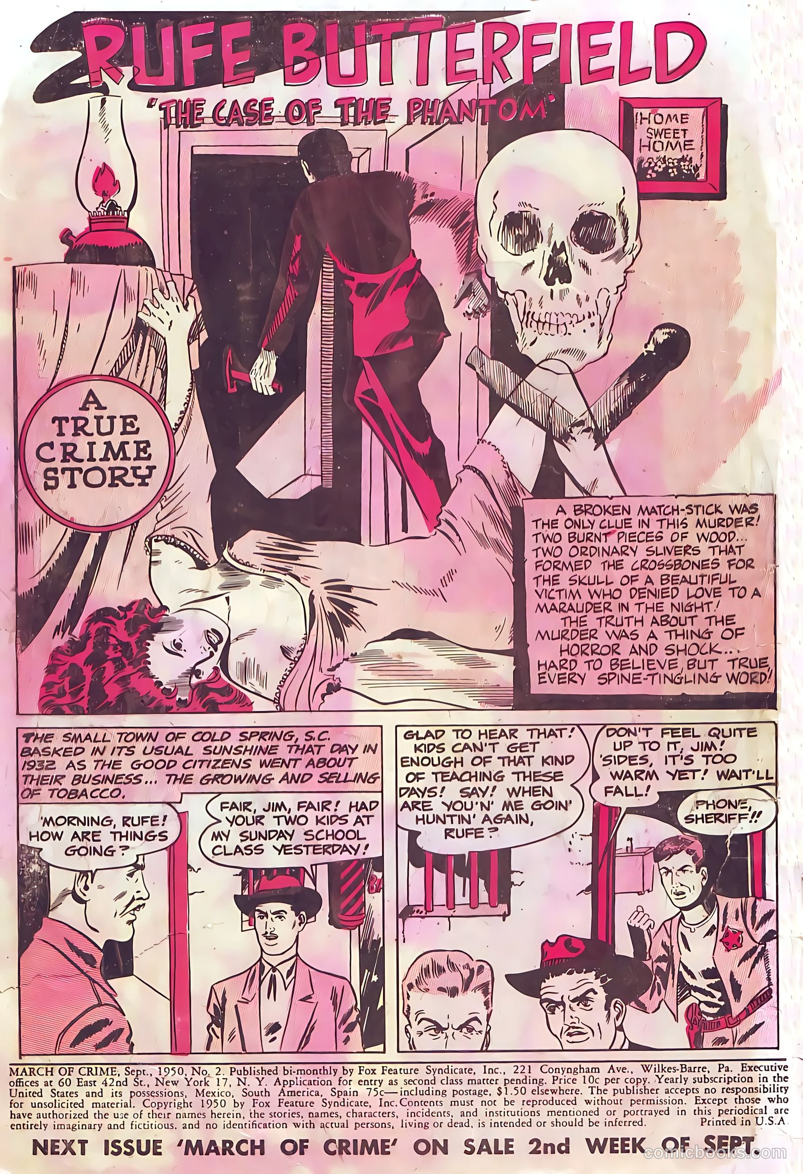 March of Crime #2 (1950) — page 2 of 36