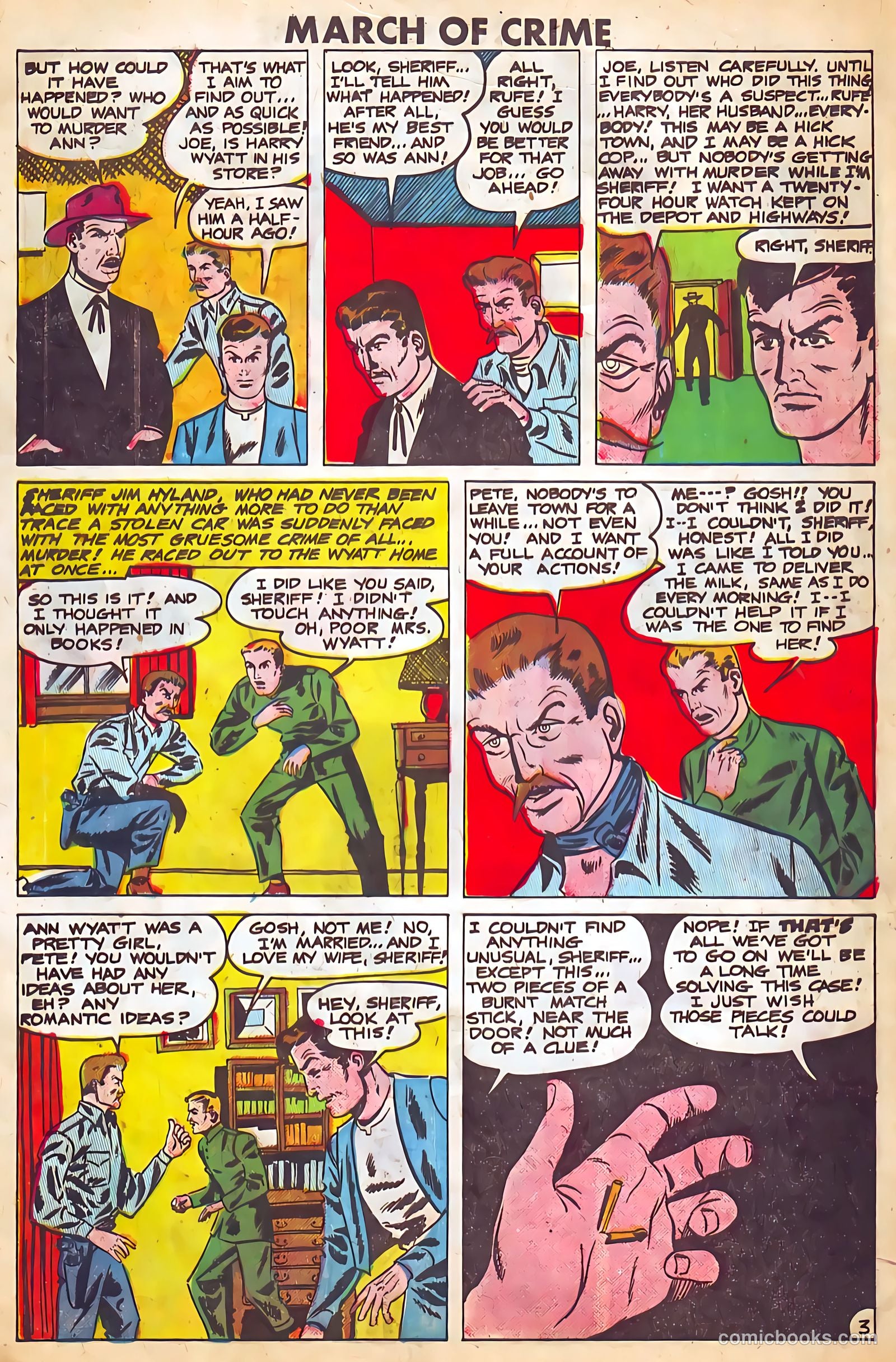 March of Crime #2 (1950) — page 4 of 36